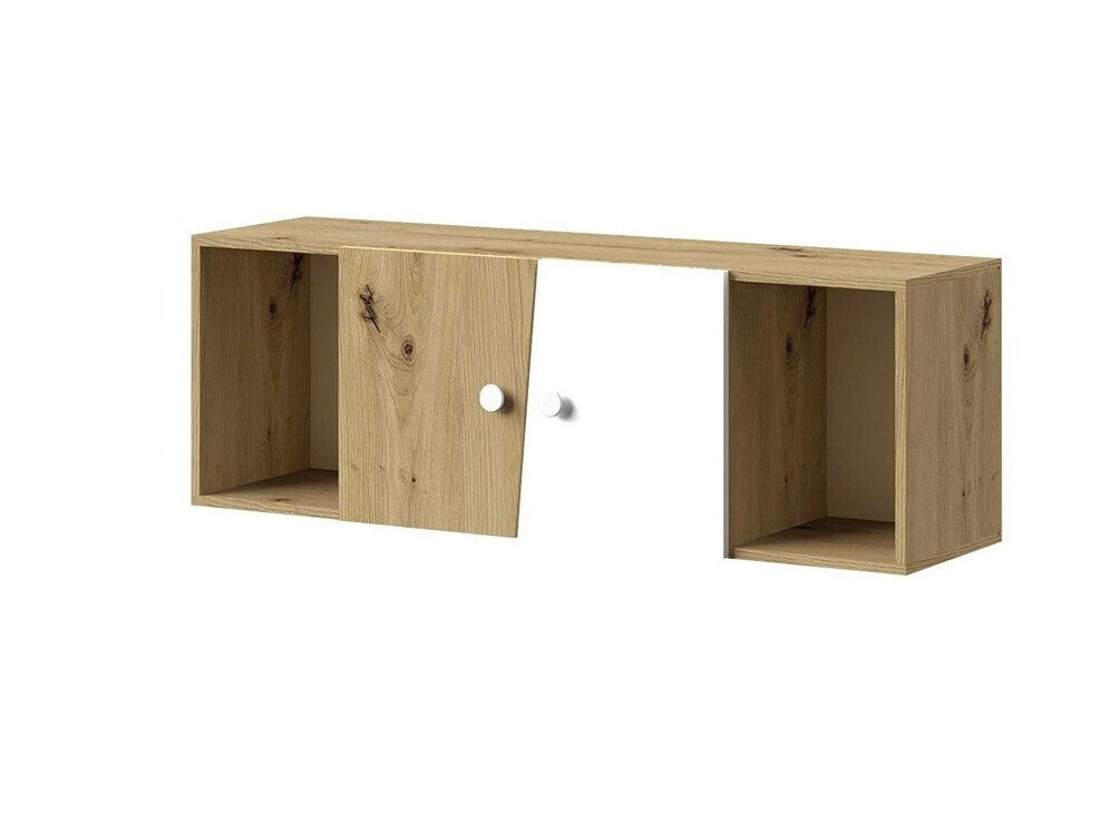 Hängeschrank Almira 112 (Artisan Eichenholzoptik + Weiß)