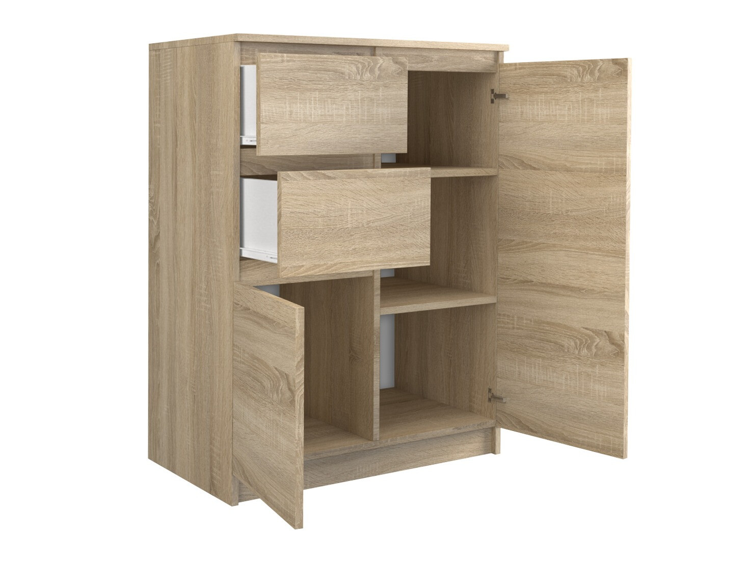 Kommoden Elbvelu 111 (Sonoma Eichenholzoptik)