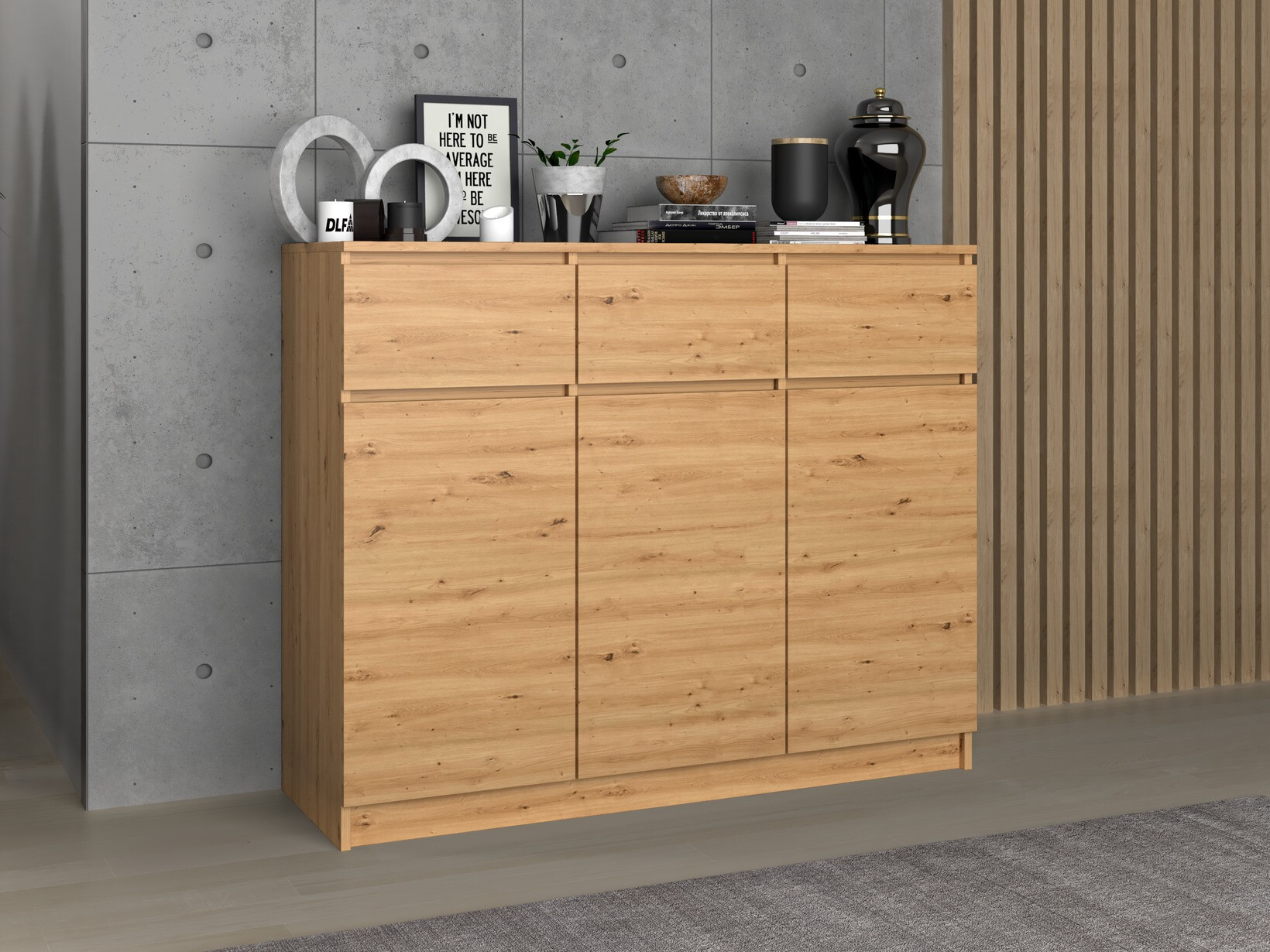 Kommoden Elbvelu 115 (Artisan Eichenholzoptik)