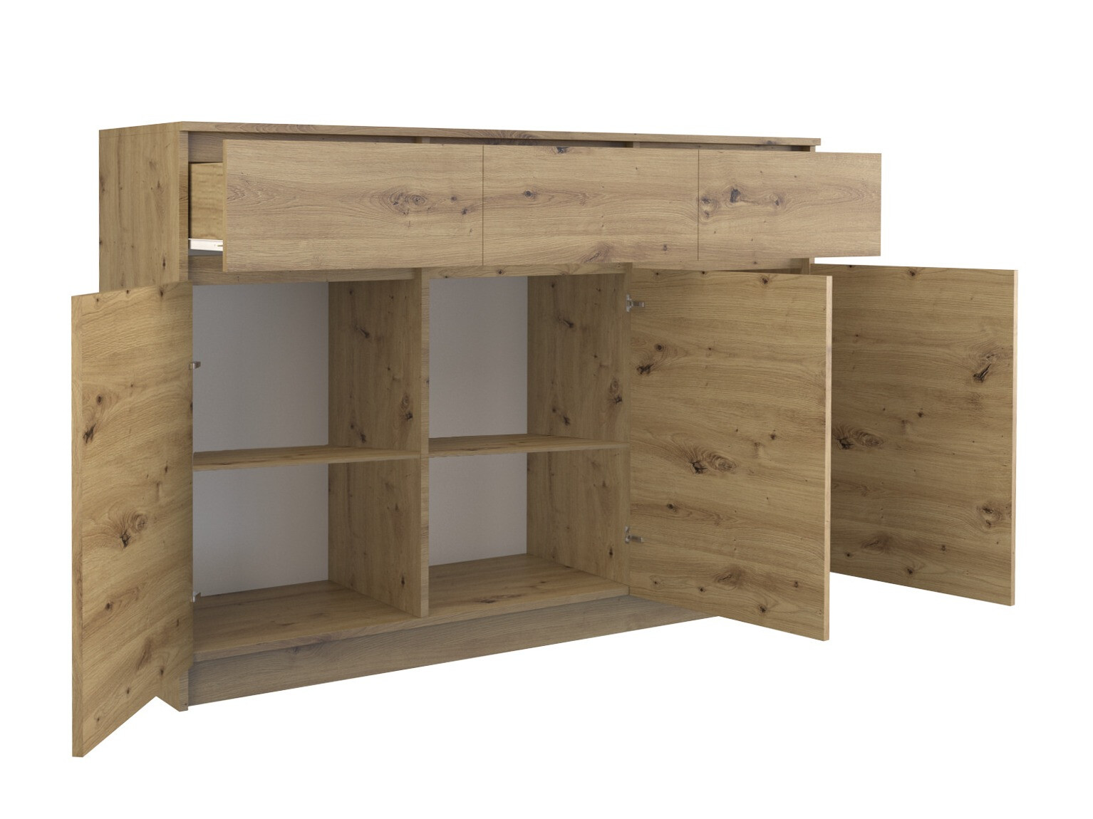 Kommoden Elbvelu 115 (Artisan Eichenholzoptik)