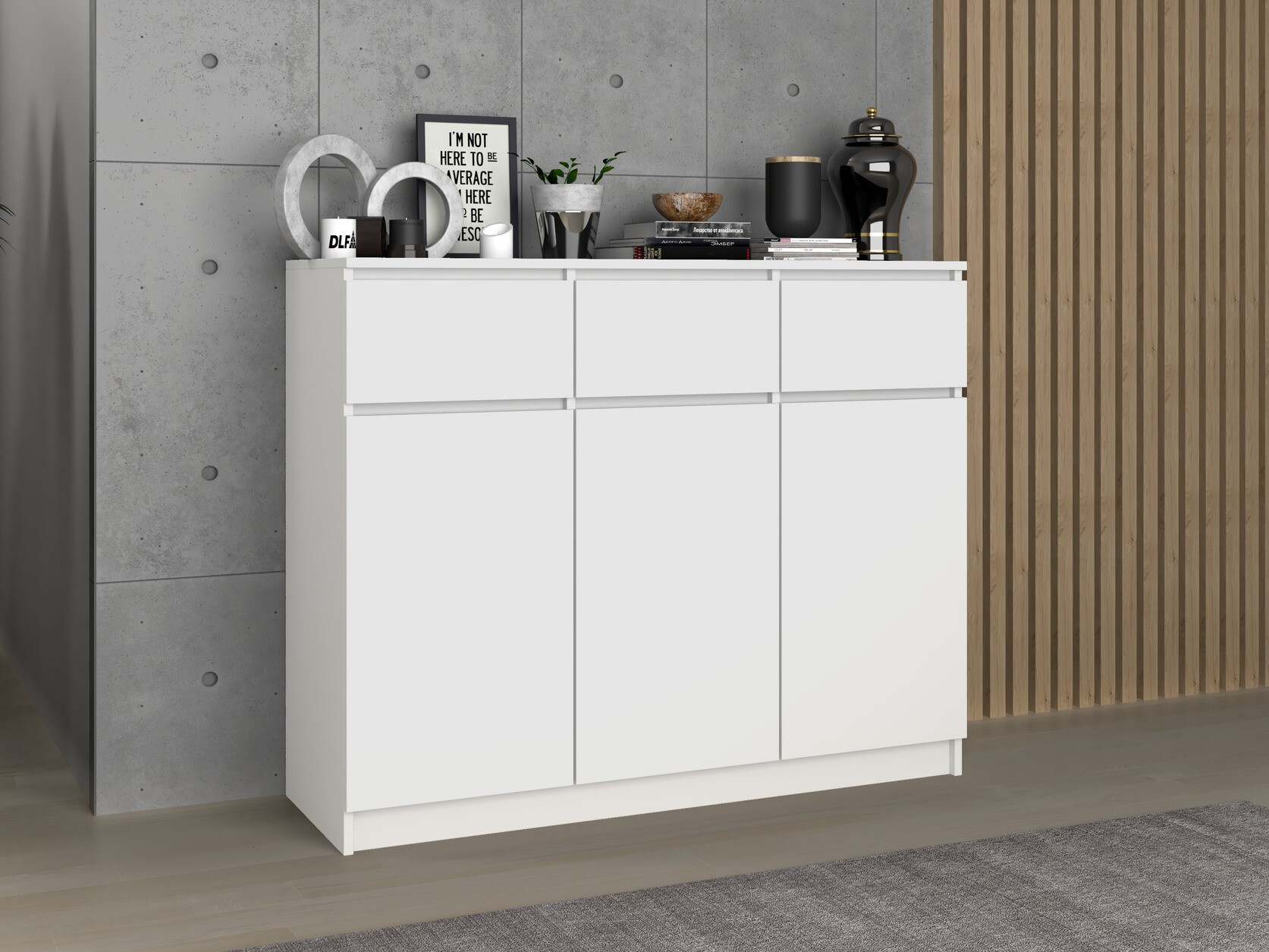 Kommoden Elbvelu 115 (Weiß)