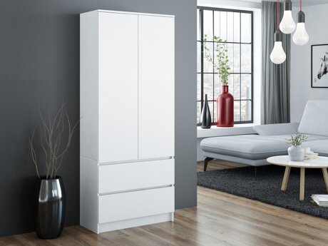 Kleiderschrank Elbvelu 116 (Weiß)