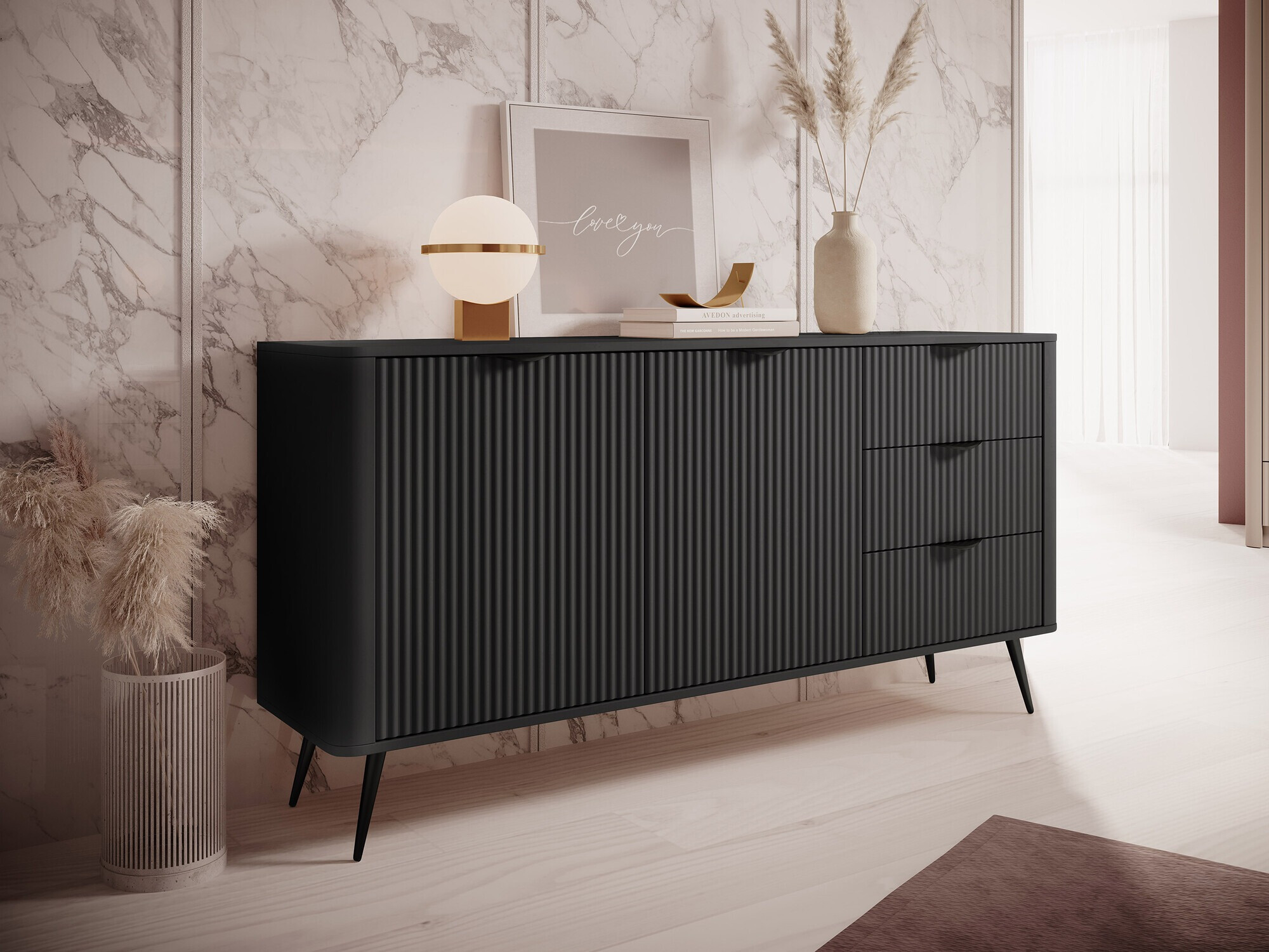 Kommoden Versoe 101 (Graphit)