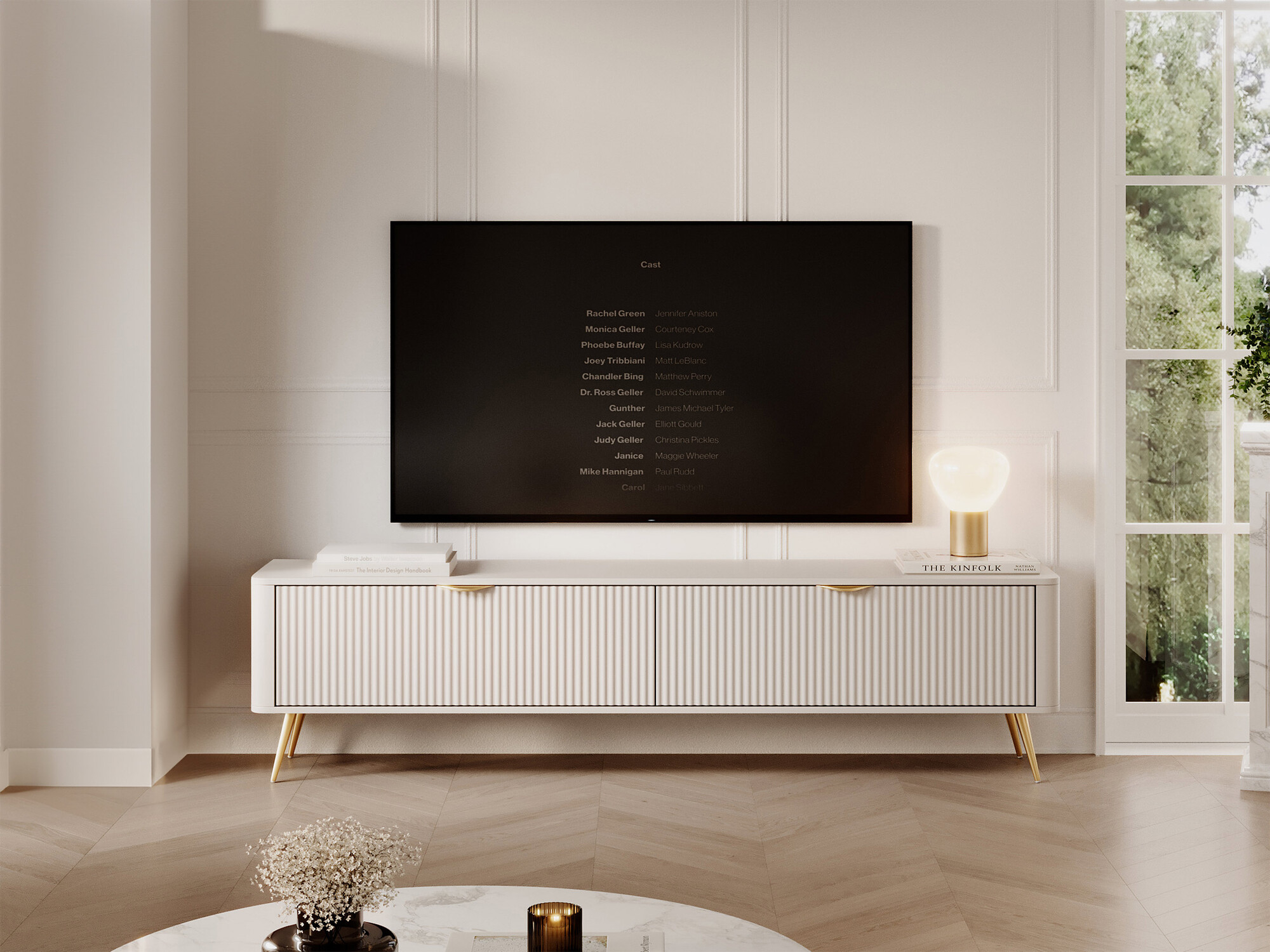 TV-Möbel Versoe 105 (Beige)