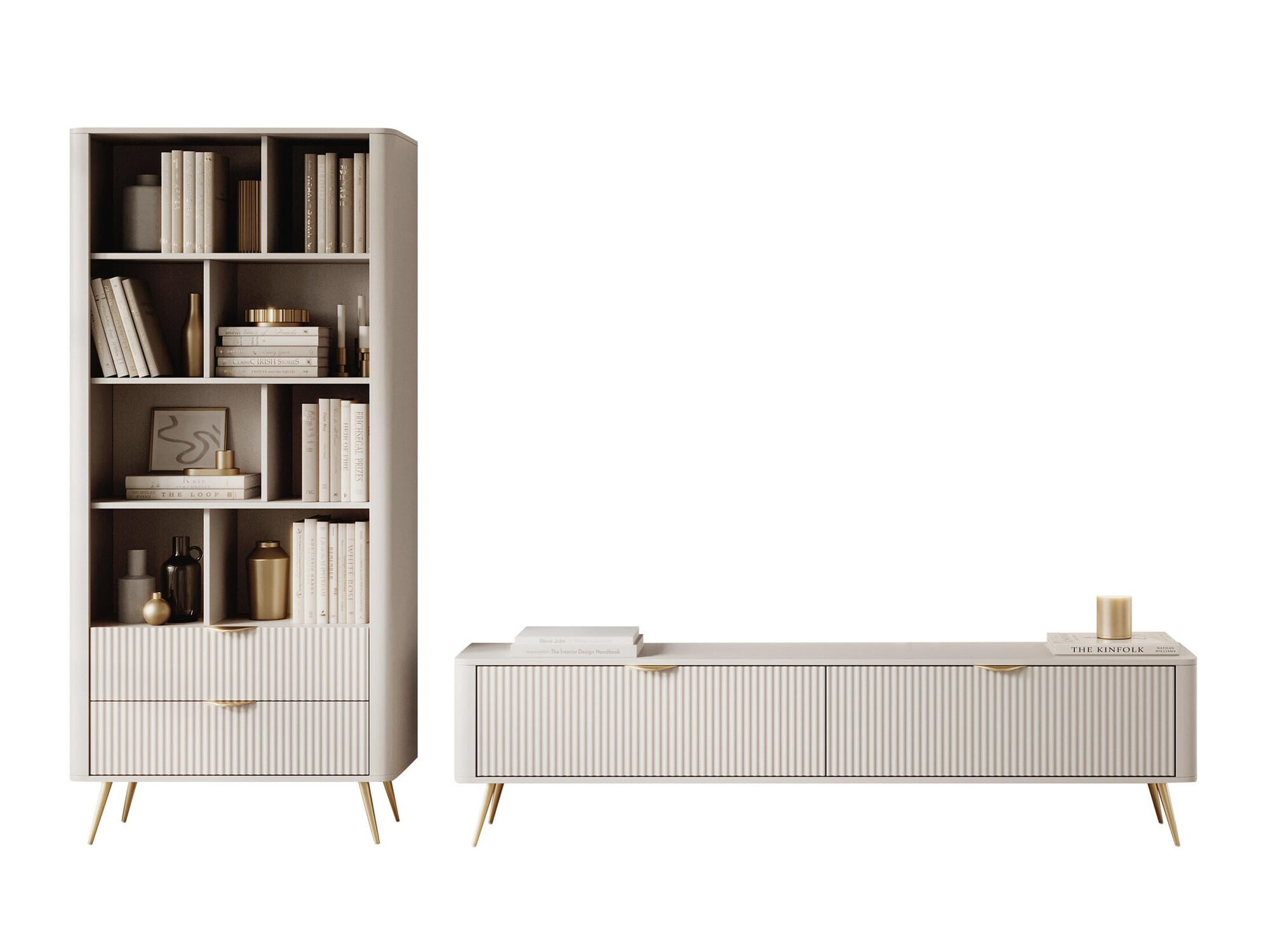 Wohnzimmer-Sets Ioca (Beige)