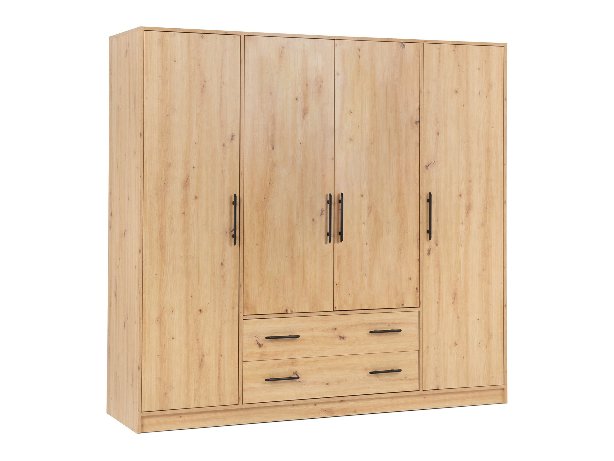 Kleiderschrank Cavmero 100 (Artisan Eichenholzoptik)