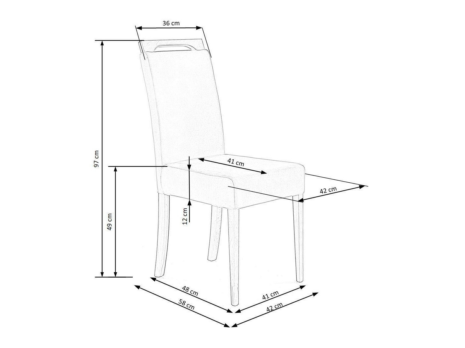 Stuhl Houston 1055 (Monolith 37)