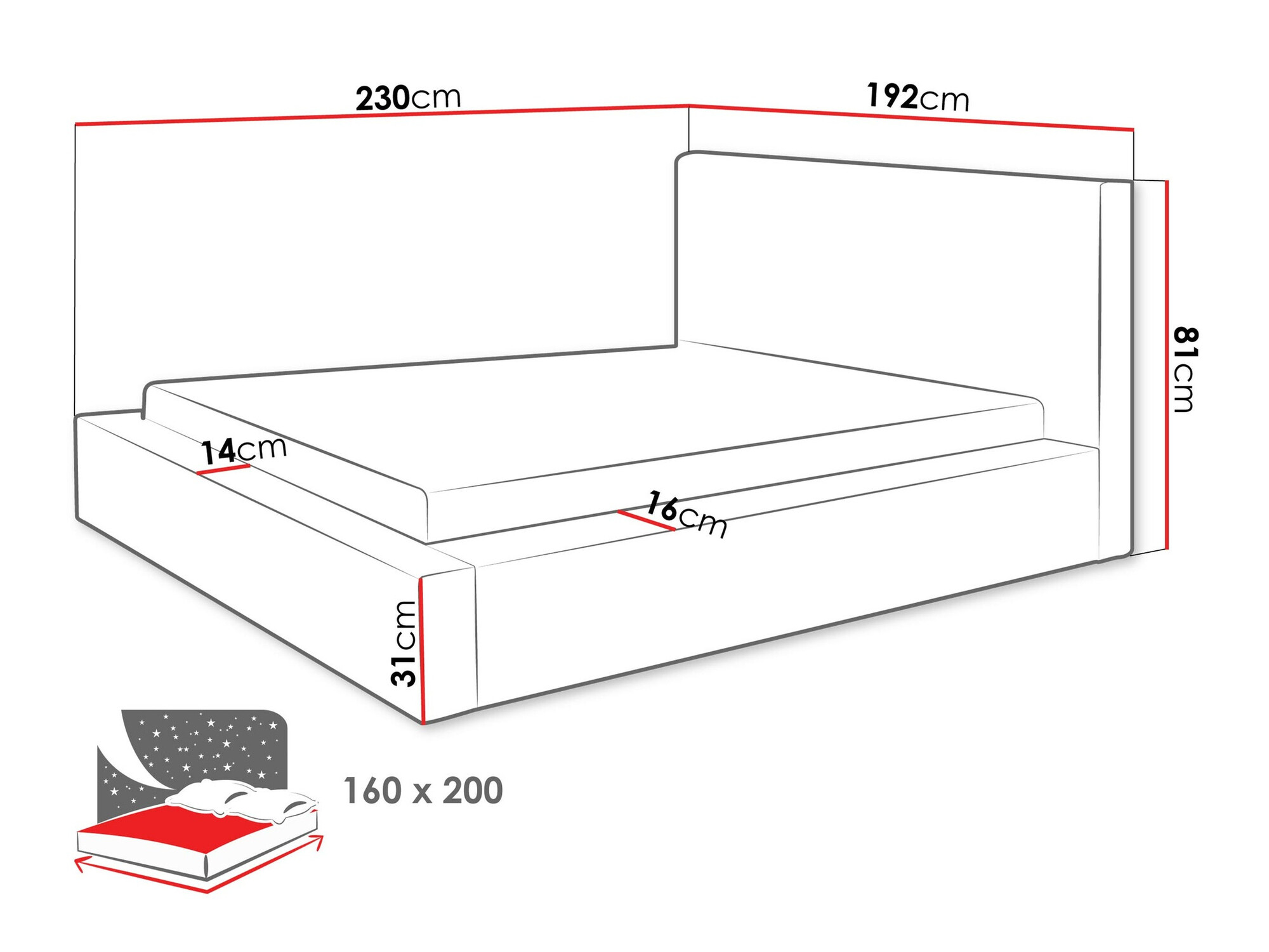 Bett TrendyNest 107 (Top 100)
