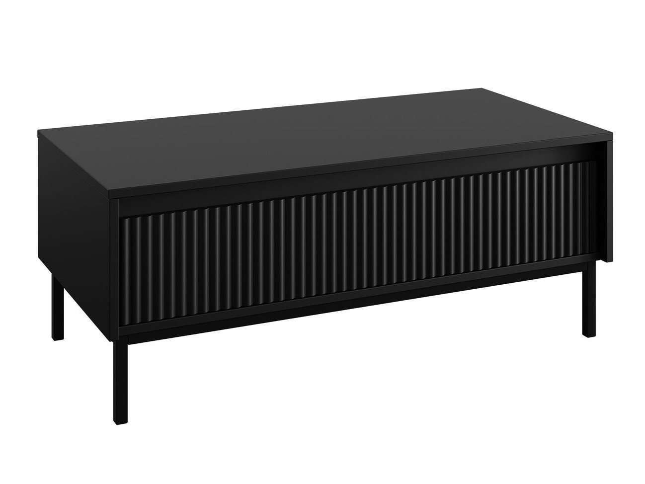 Couchtisch Comfivo Delruva 102 (Schwarz)
