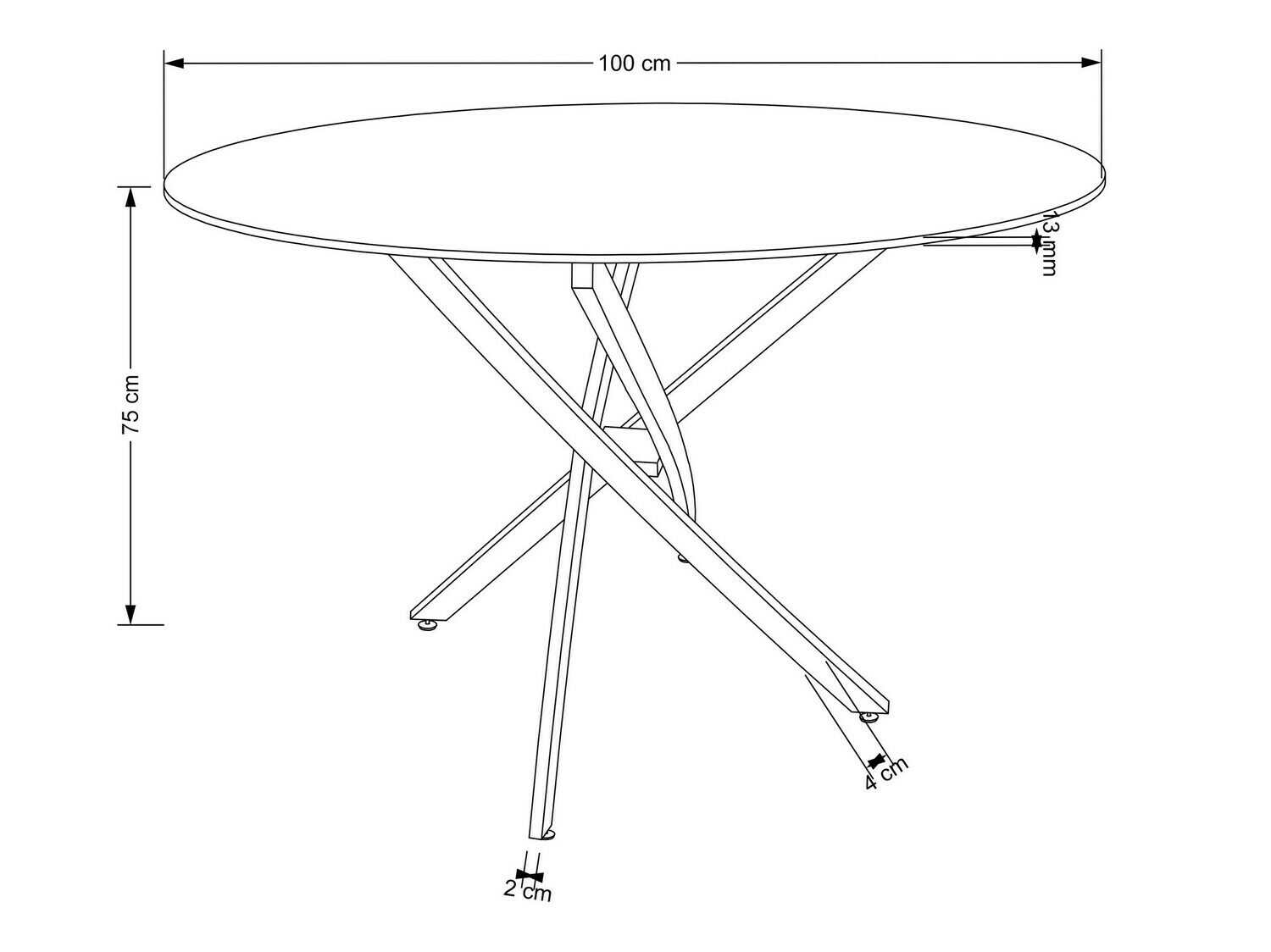 Tisch Houston 1538 (Silber + Weißer Marmor)