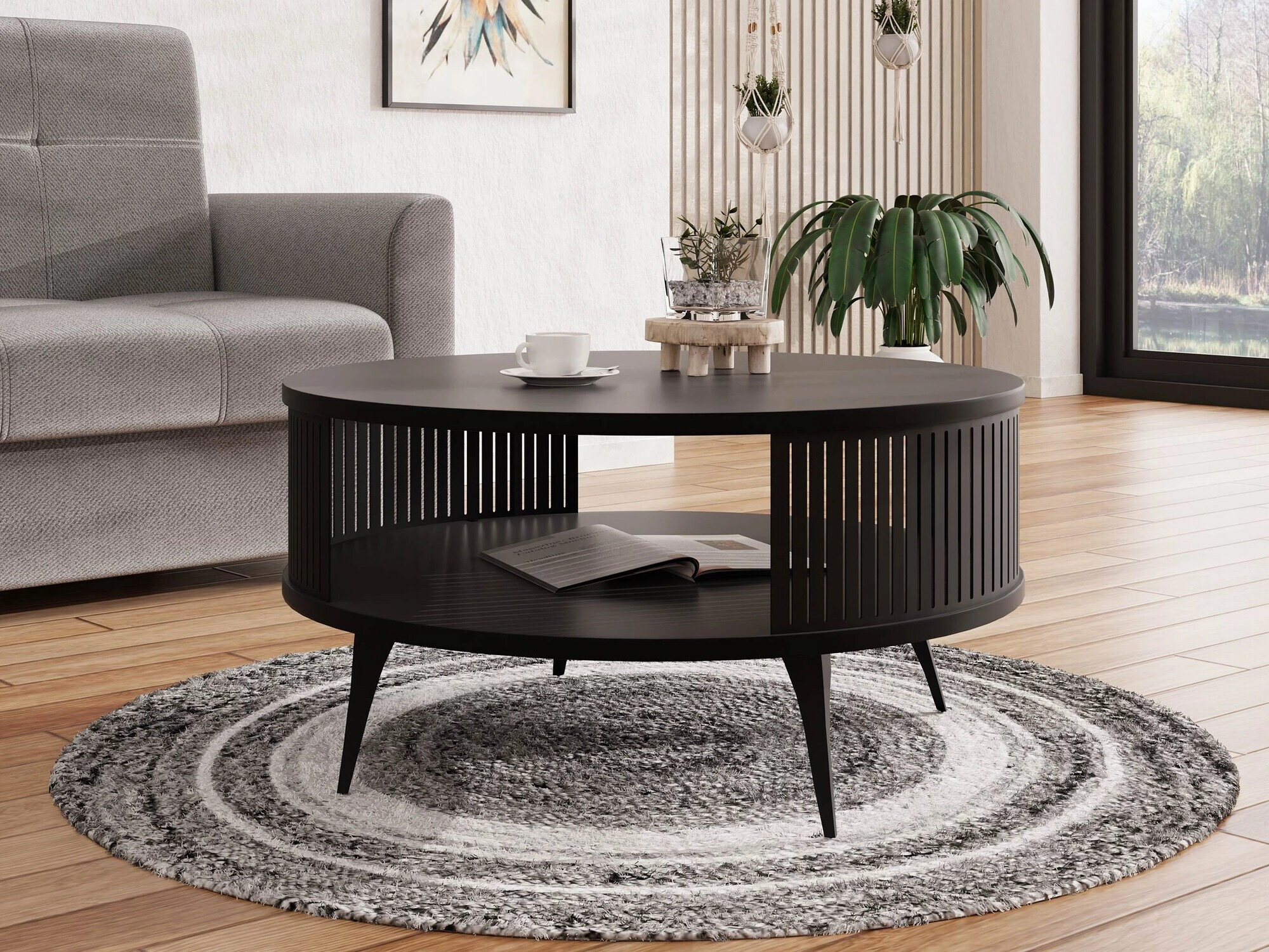 Couchtisch Vitum (Schwarz)
