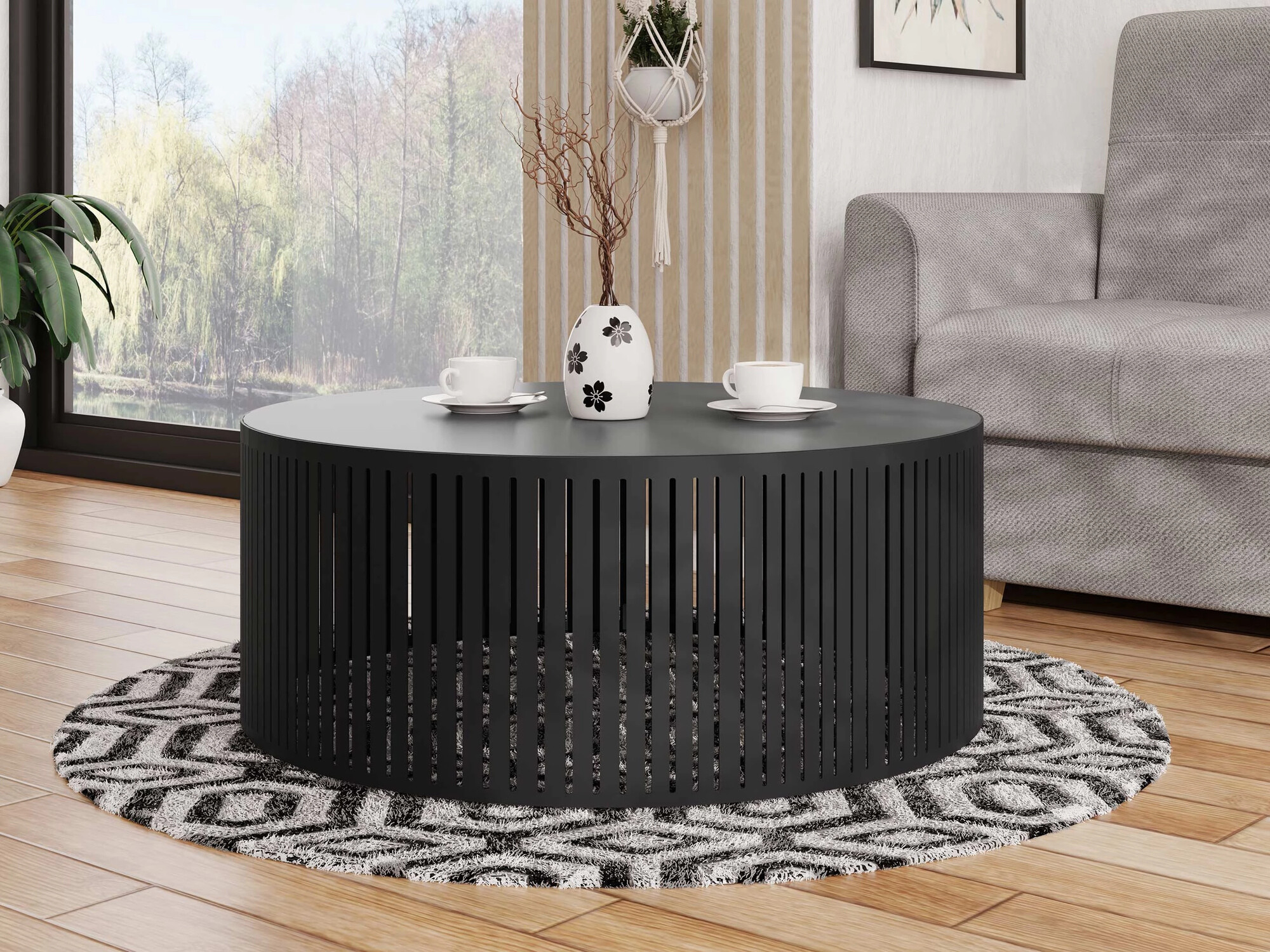 Couchtisch Prunis (Schwarz)
