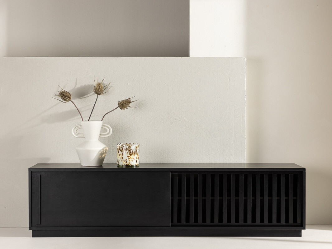 TV-Möbel Dallas 4413 (Schwarz)