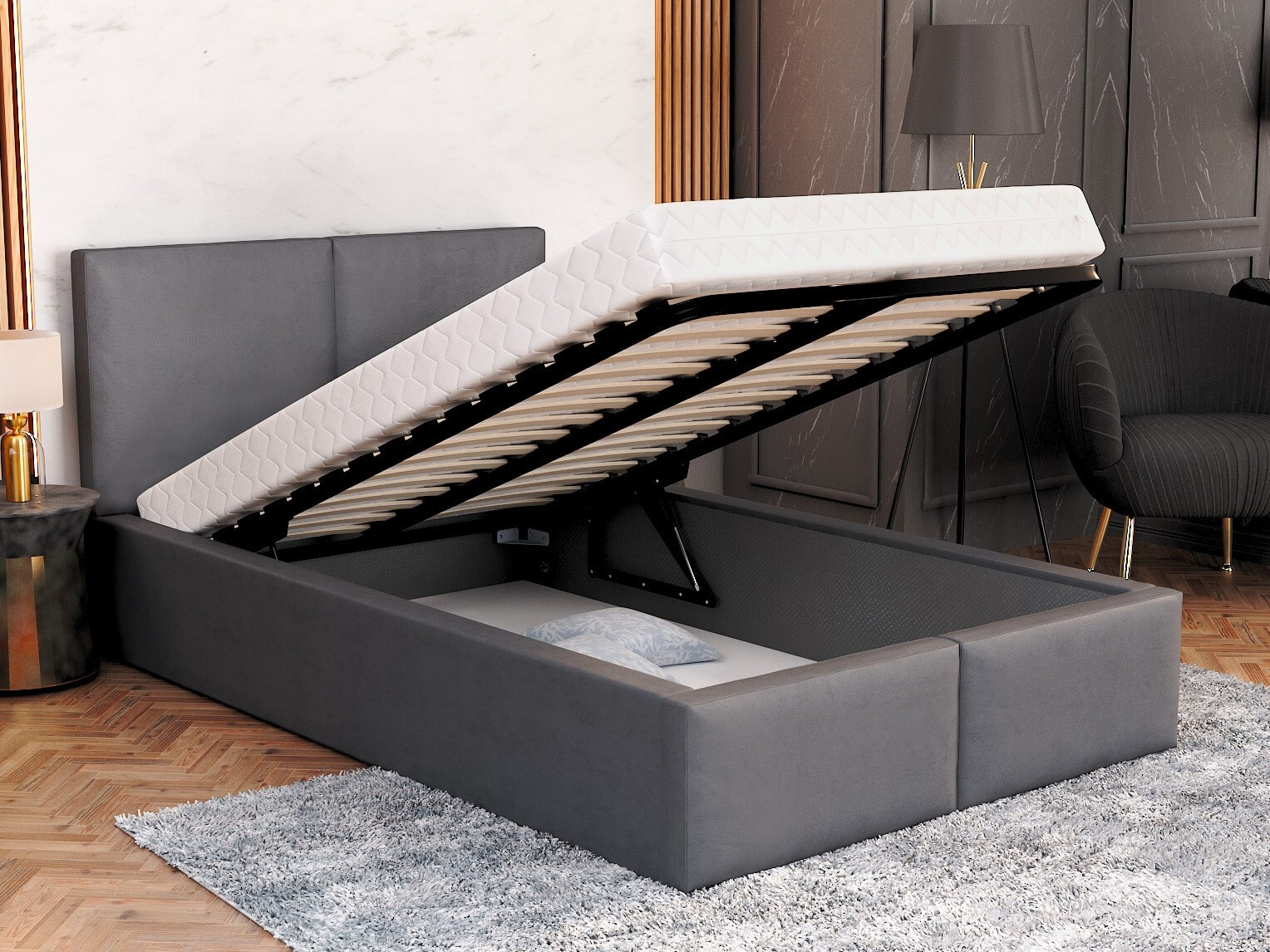 Bett Fairfield 109 (Graphit)