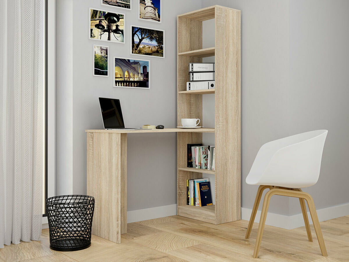 Bürotisch Mandeville 252 (Sonoma Eichenholzoptik)