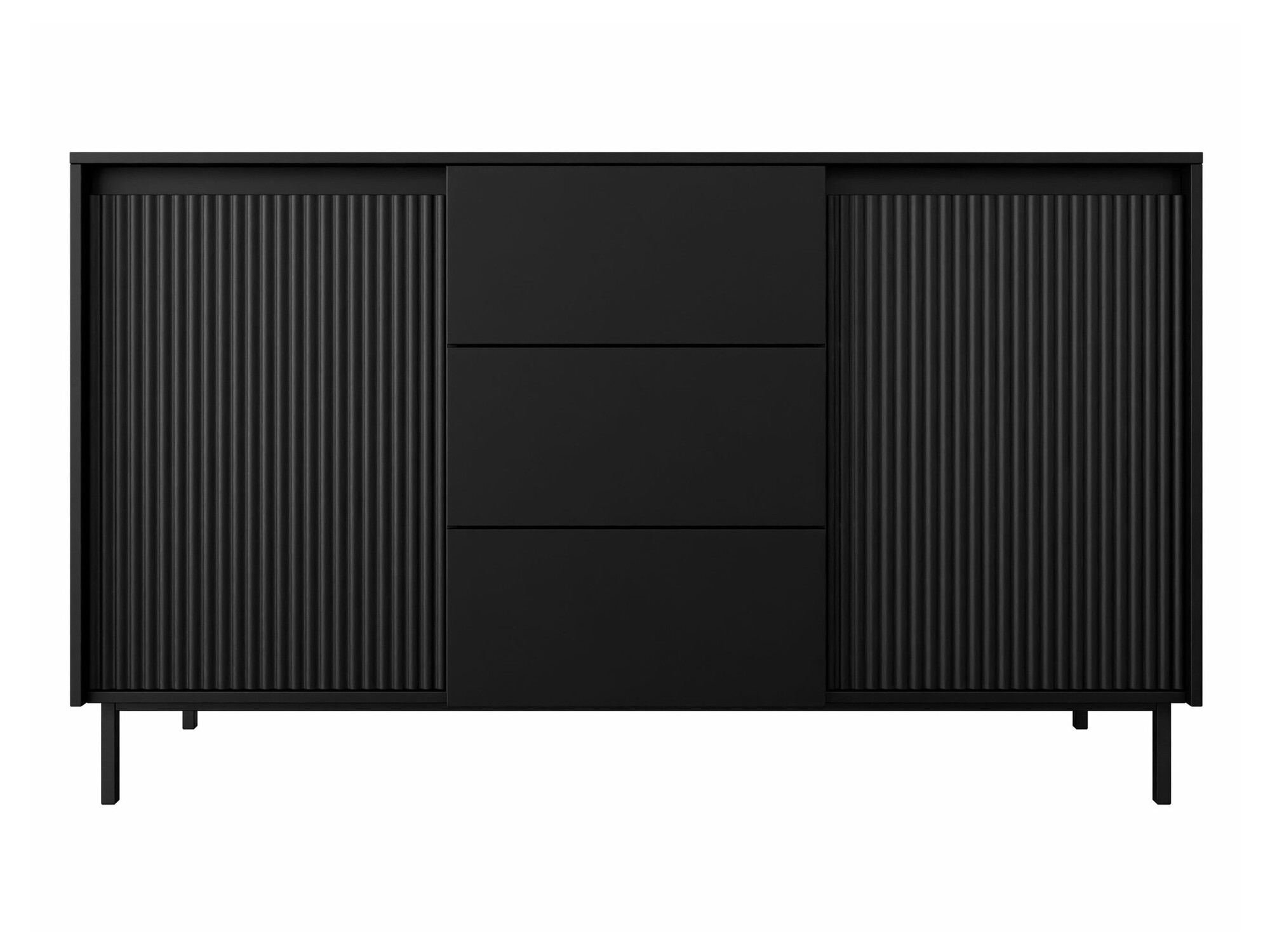 Kommoden Comfivo Delruva I (Schwarz)