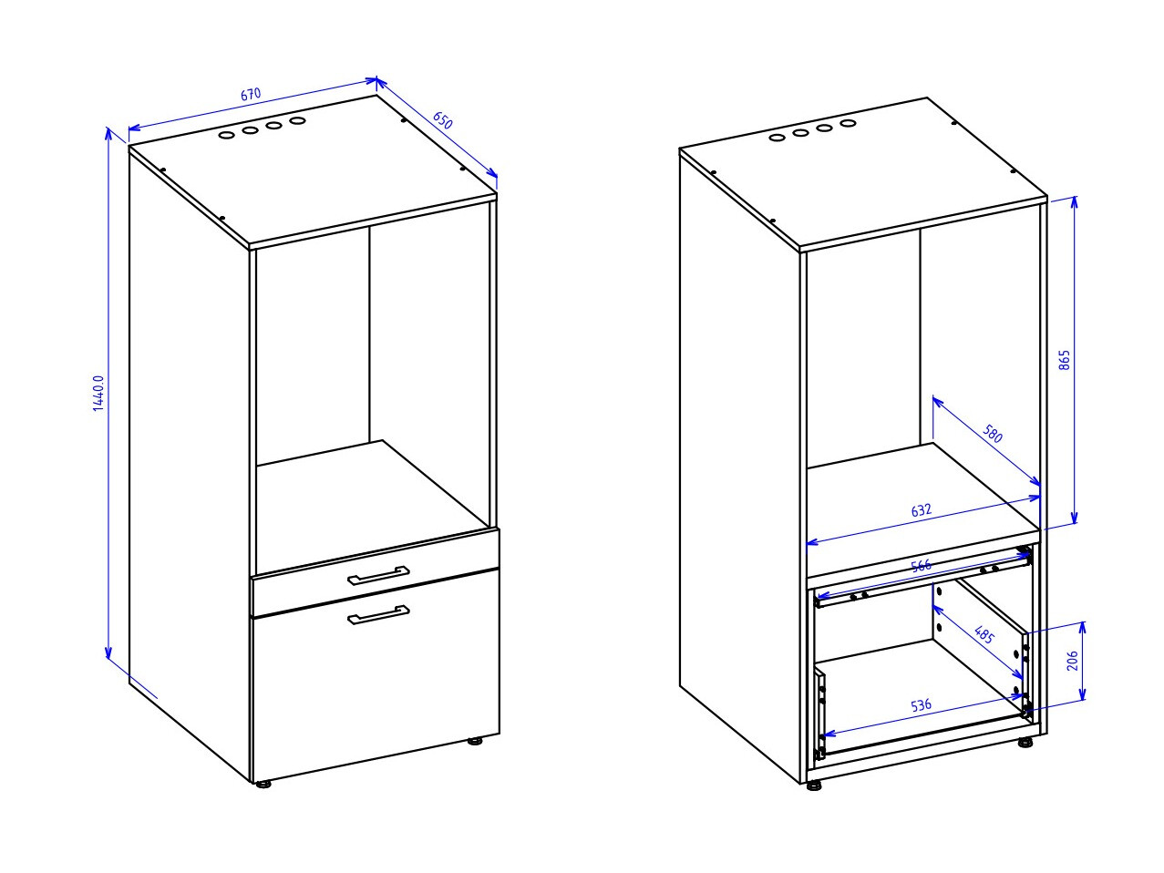 Badezimmer-Regal Novdele 102 (Weiß)