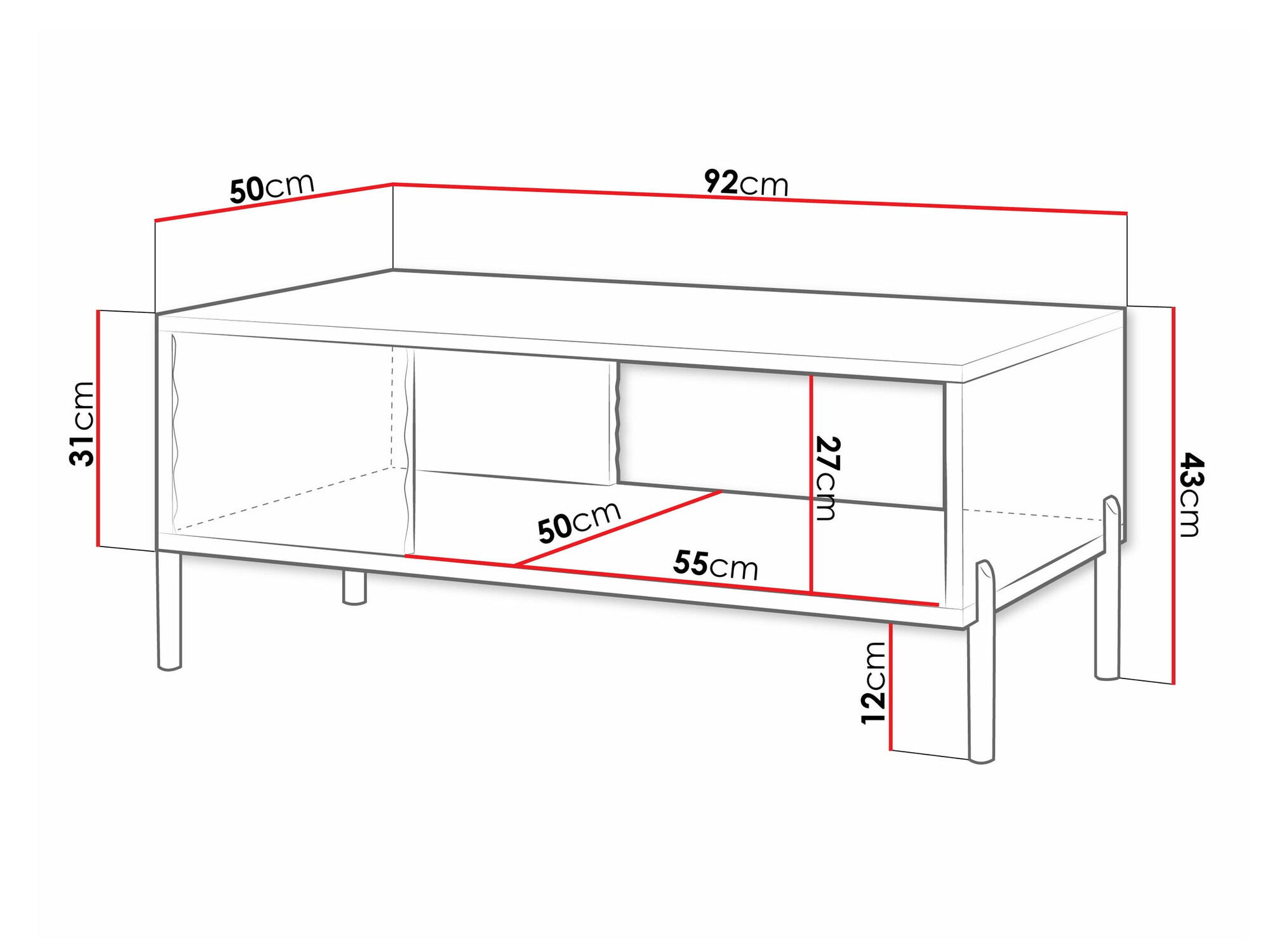 Couchtisch Comfivo Mens