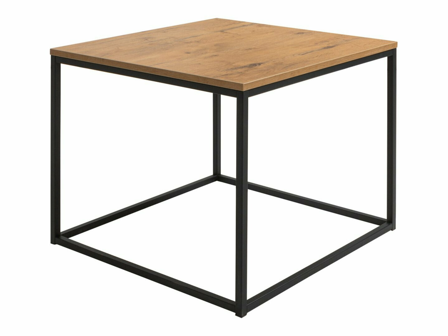 Couchtisch Boston 254 (Lancelot Eichenholzoptik + Schwarz)