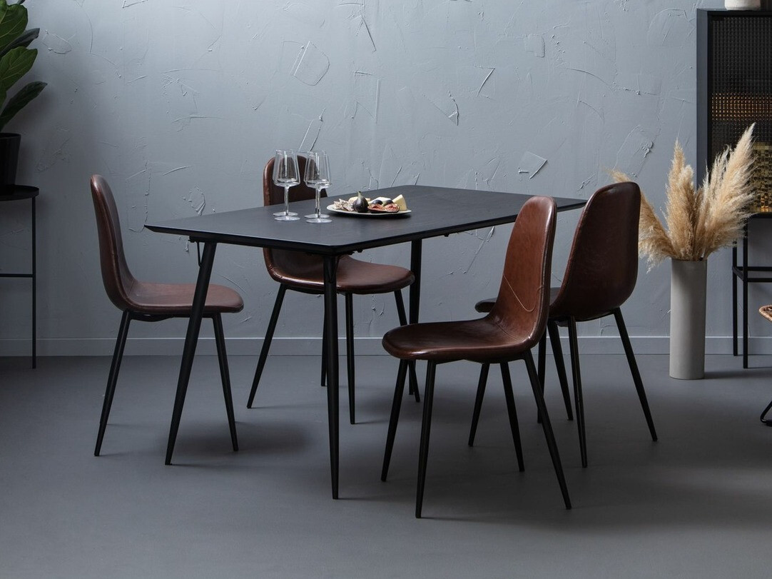 Essgruppe Charleston 181 (Braun)