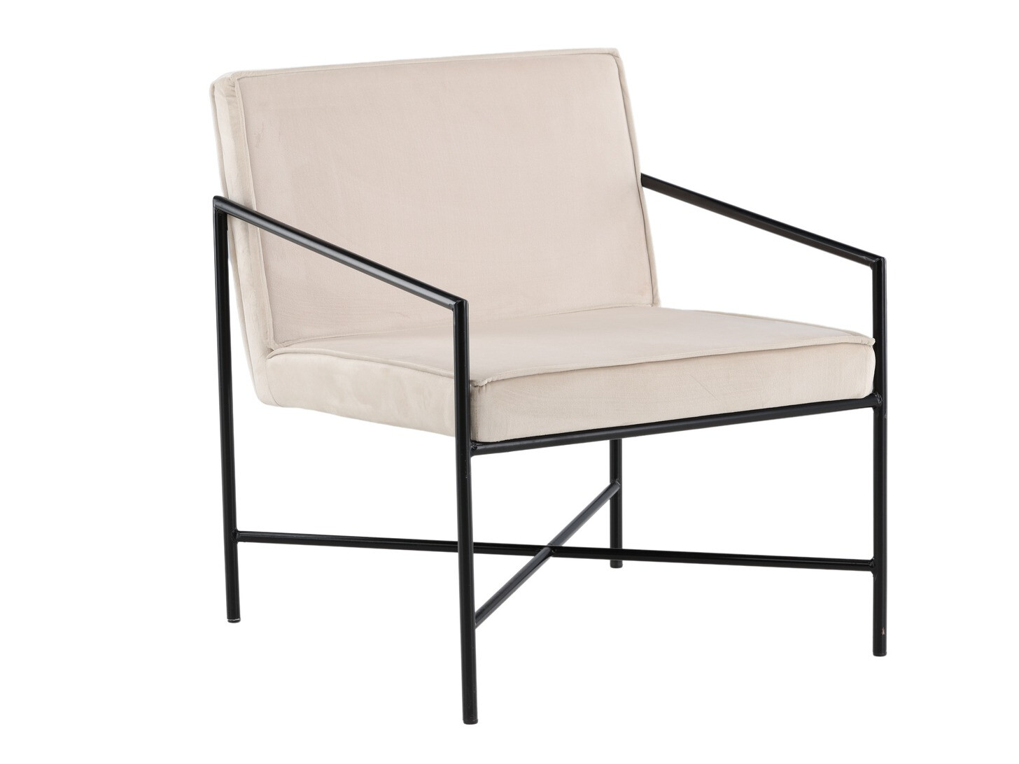Sessel Dallas 1707 (Beige +Schwarz)