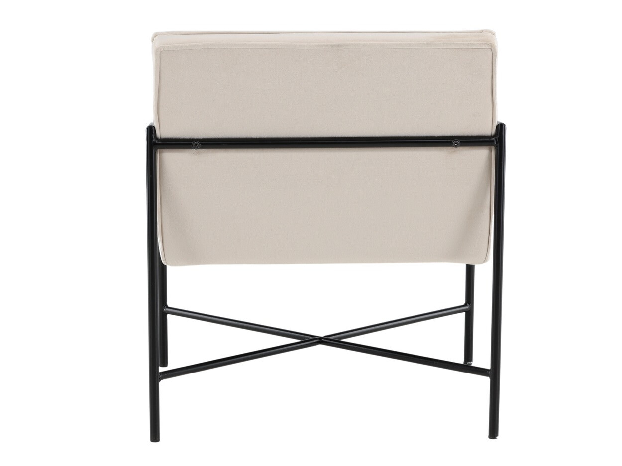 Sessel Dallas 1707 (Beige +Schwarz)