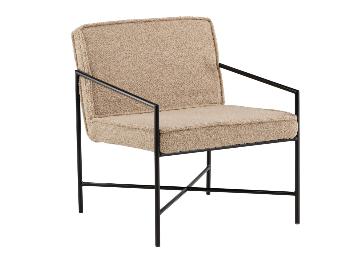 Sessel Dallas 1707 (Braun + Schwarz)