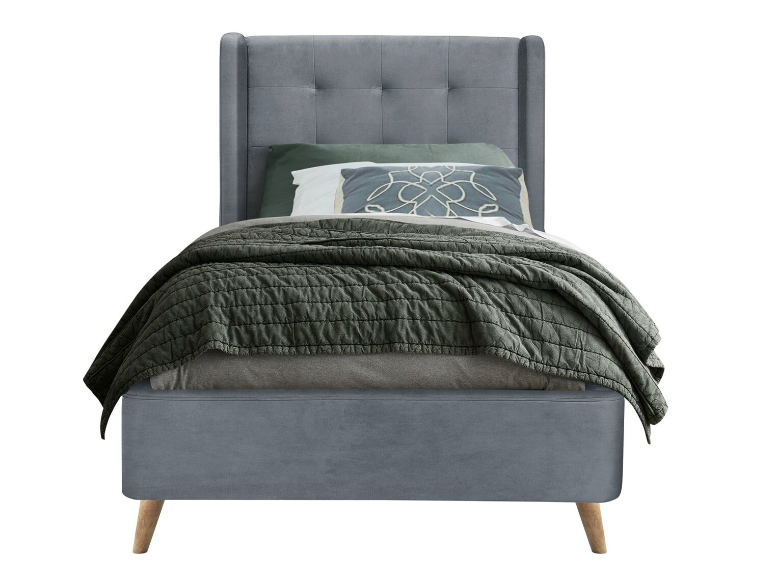 Bett Houston 1840 (Grau)