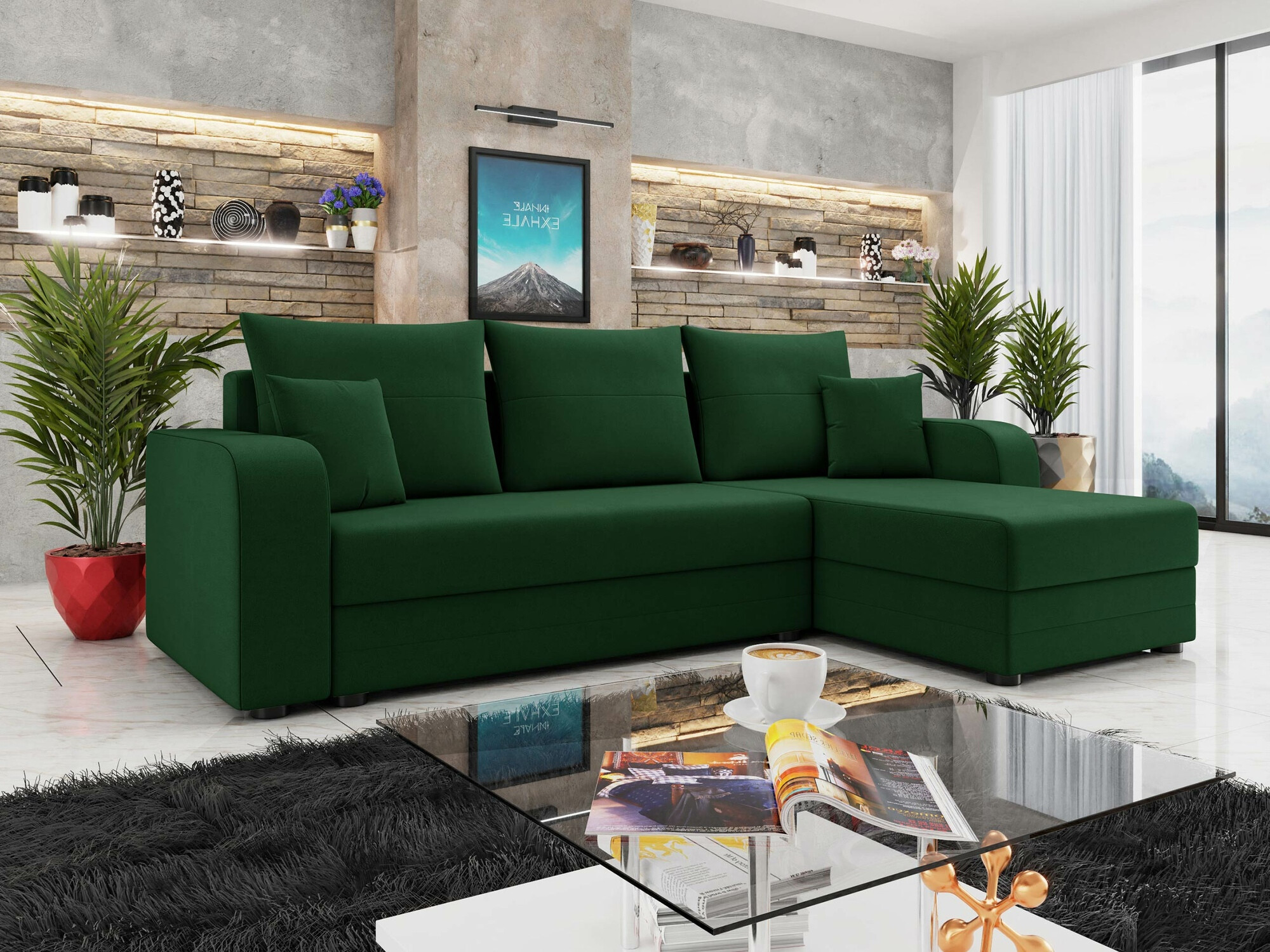 Ecksofa Memphis 112 (Manila 35)