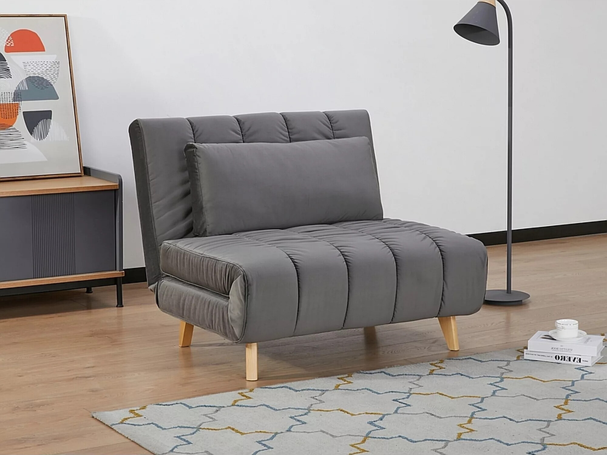Sessel Detroit 149 (Dunkelgrau)