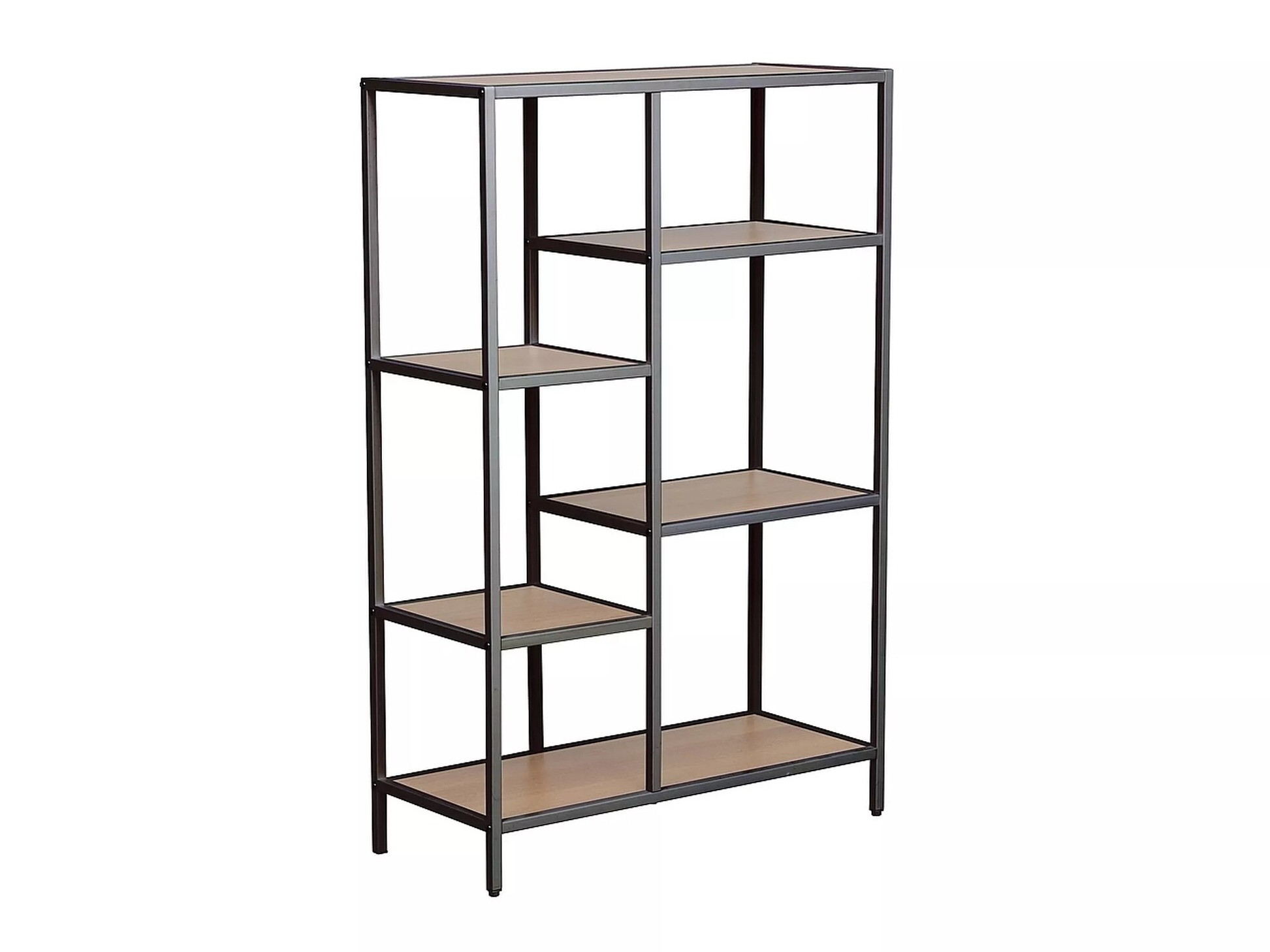 Regal Detroit 166 (Schwarz + Eichenholzoptik)