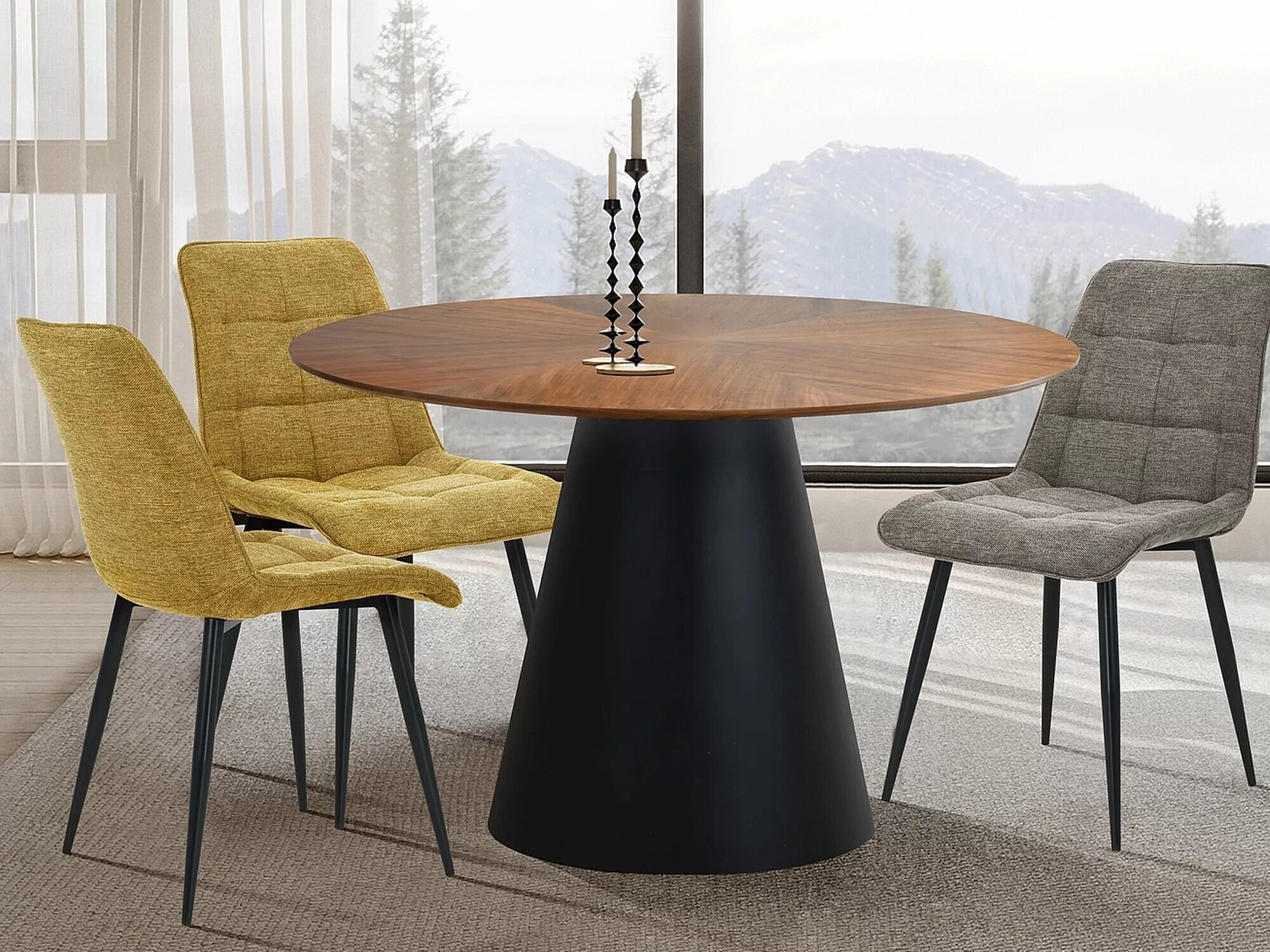 Stuhl Detroit 288 (Gelb)