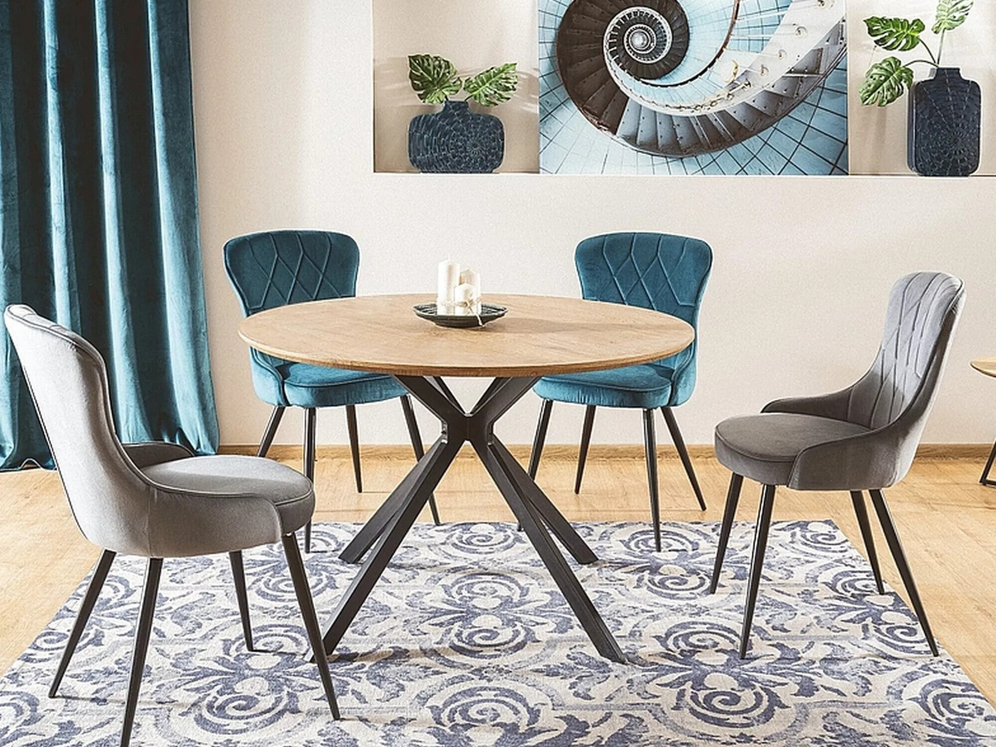 Tisch Detroit 285 (Eichenholzoptik)