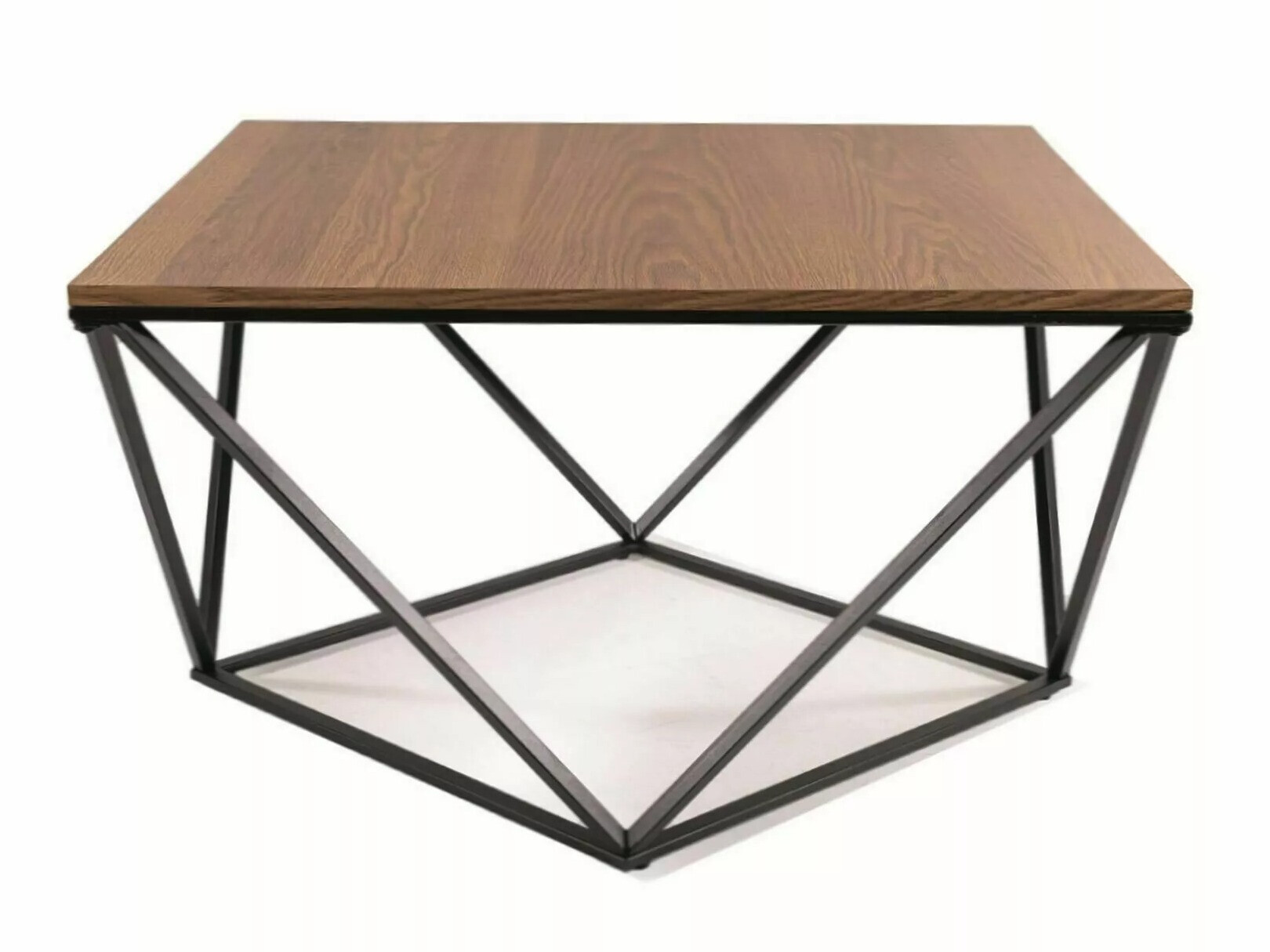 Couchtisch Detroit 310 (Schwarz + Nussholzoptik)