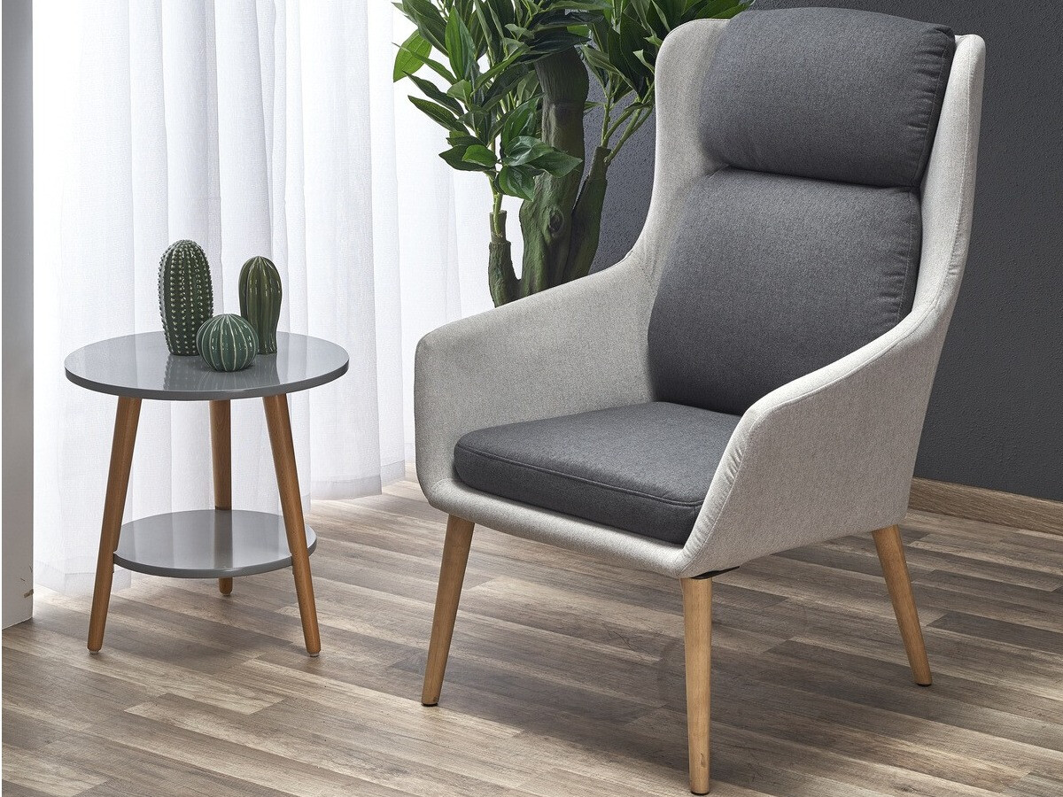 Sessel Houston 379 (Hellgrau + Dunkelgrau)