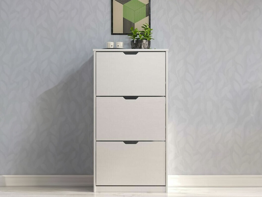 Schuhschrank Indianapolis C103 (Weiß)