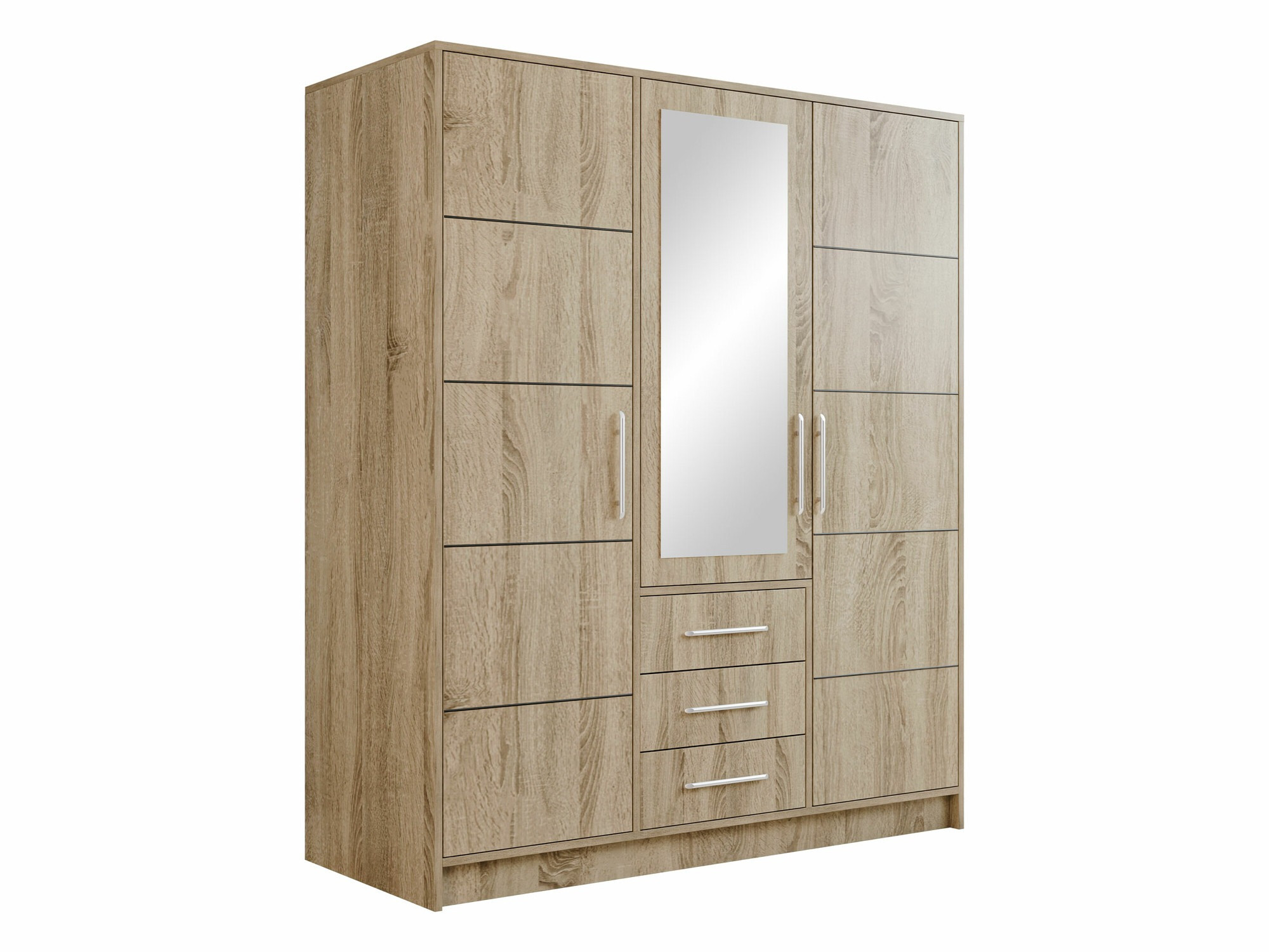 Kleiderschrank Dortivu 148 (Sonoma Eichenholzoptik)