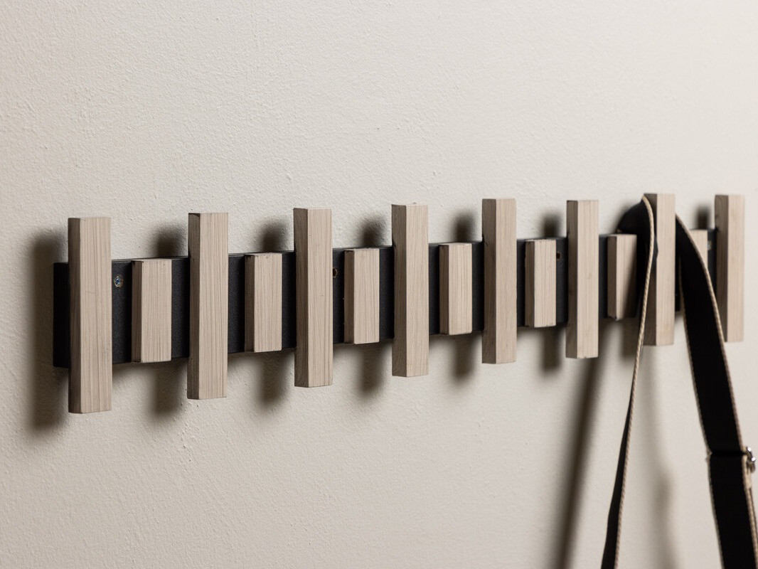 Gestell Dallas 4429 (Schwarz + Hellbraun)