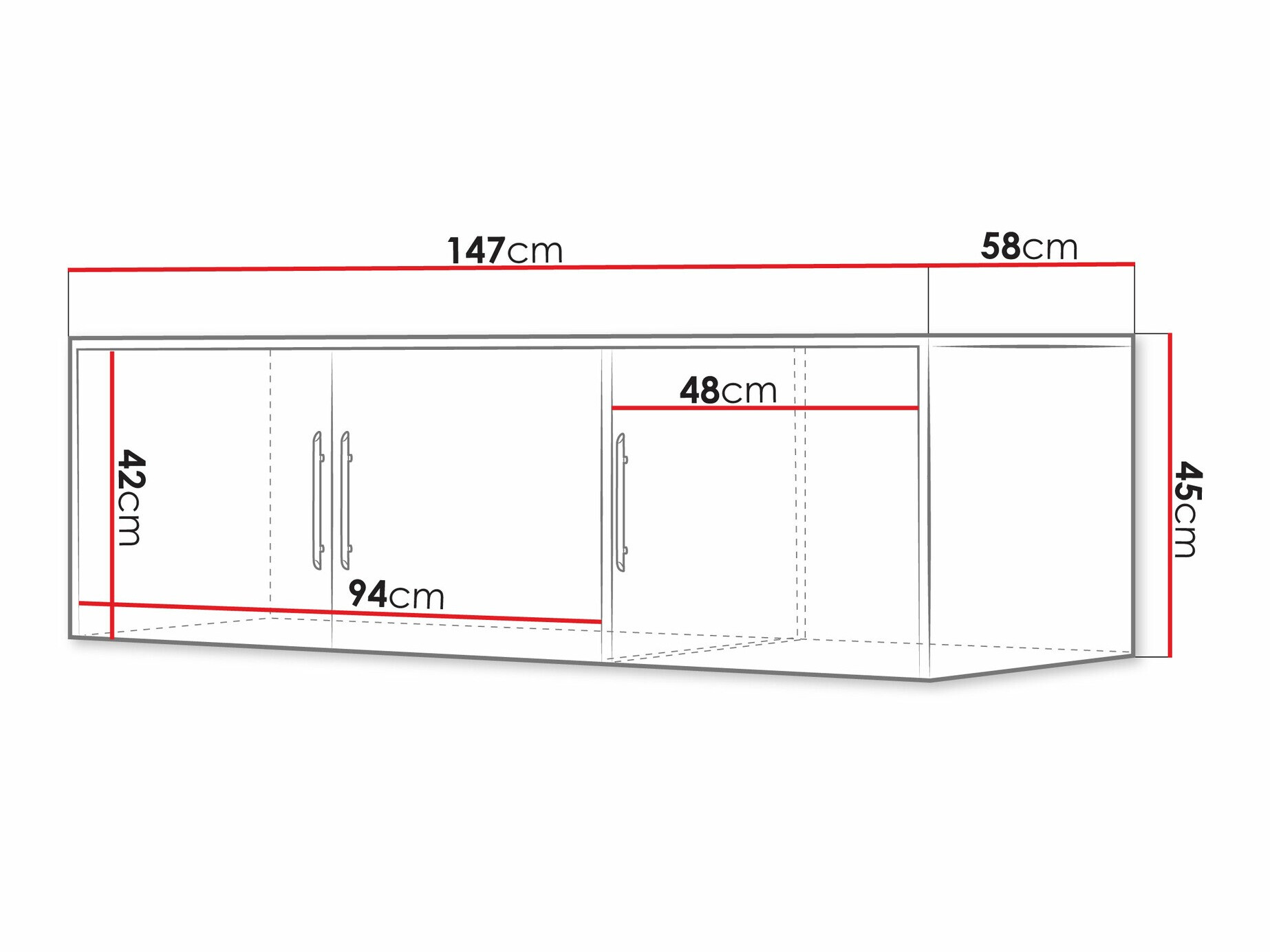 Kleiderschrank Dortivu IV (Wellington Eichenholzoptik)