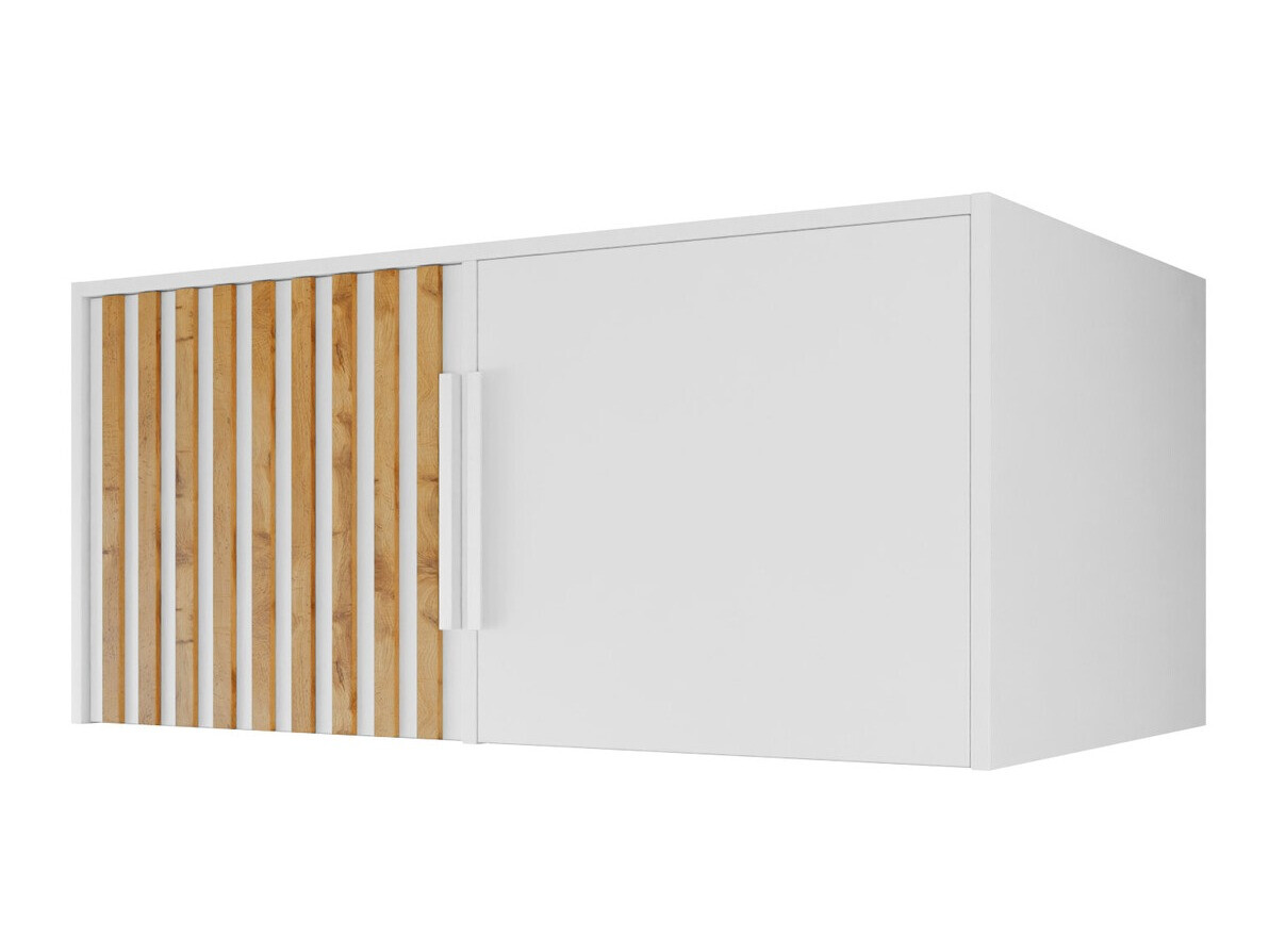 Sideboard Collis (Weiß + Wotan Eiche)