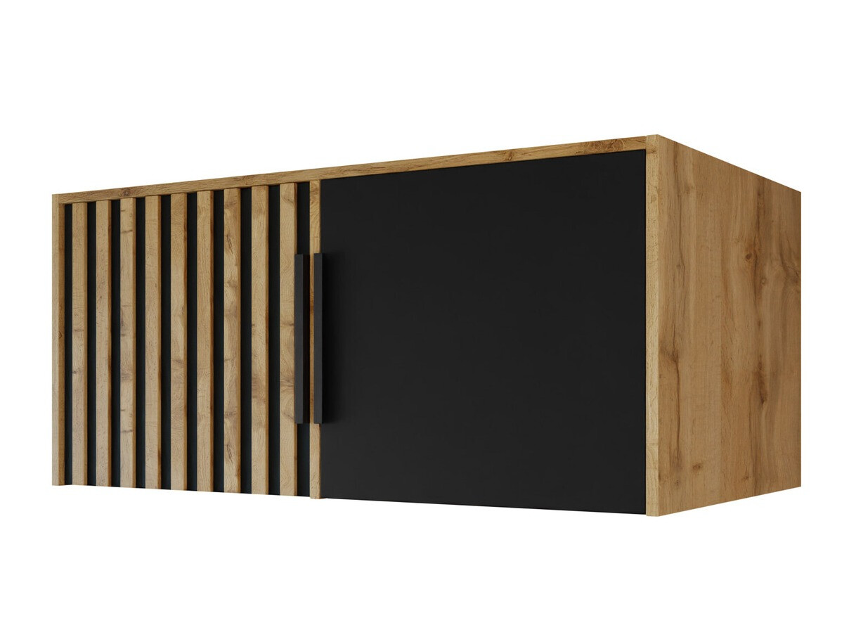 Sideboard Enolevo 103 (Wotan Eiche + Schwarz)