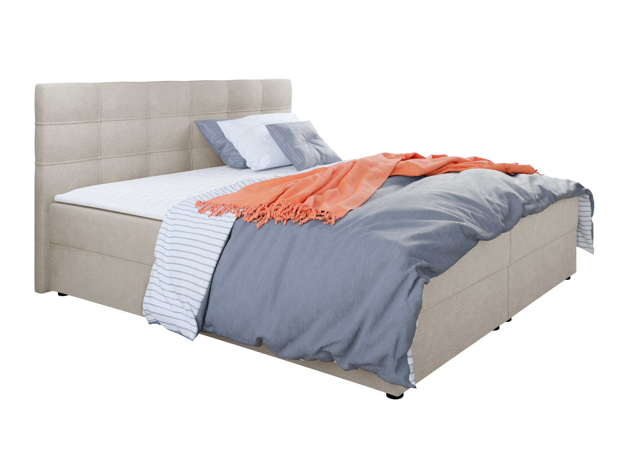 Boxspringbett Memphis 115 (Rico 01)