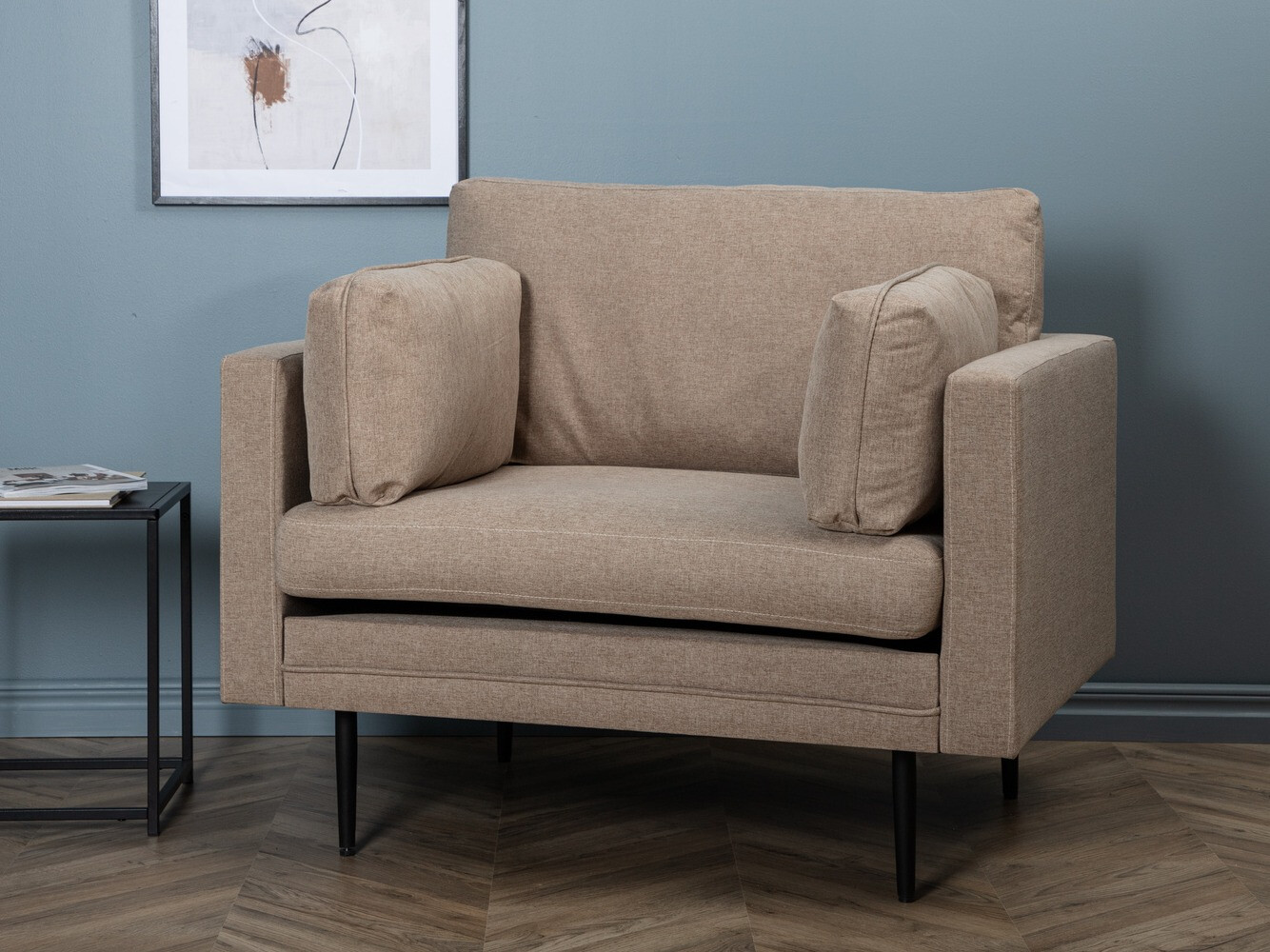 Sessel Dallas 1704 (Braun + Schwarz)