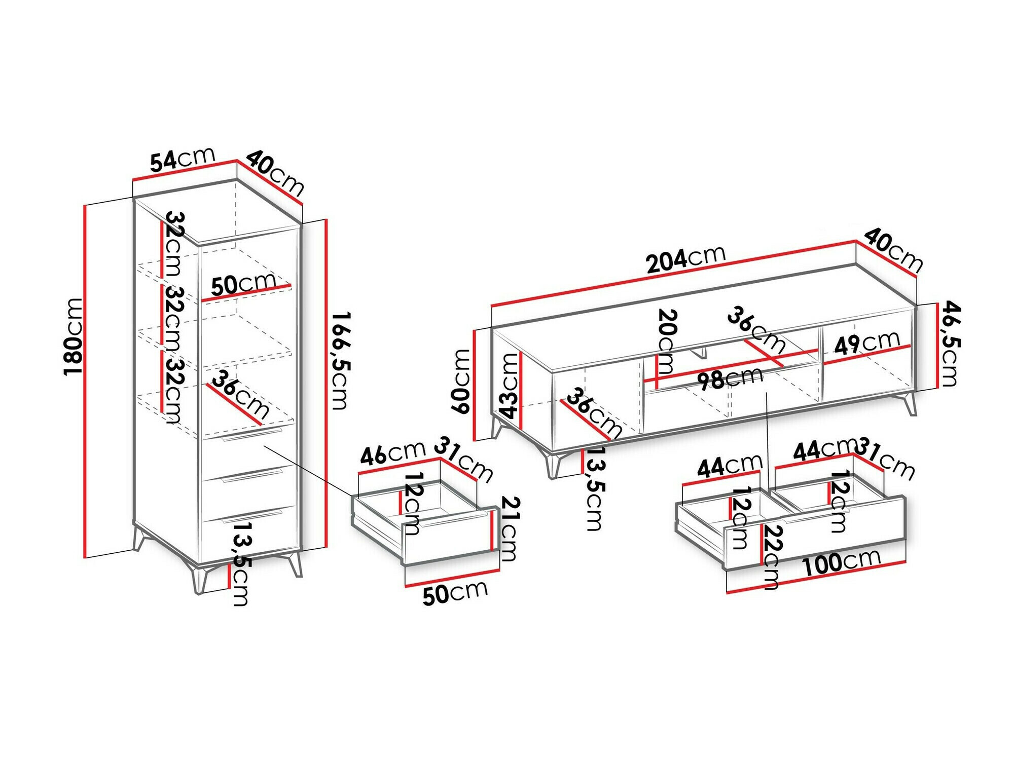 Wohnzimmer-Sets Comfivo Citrus I