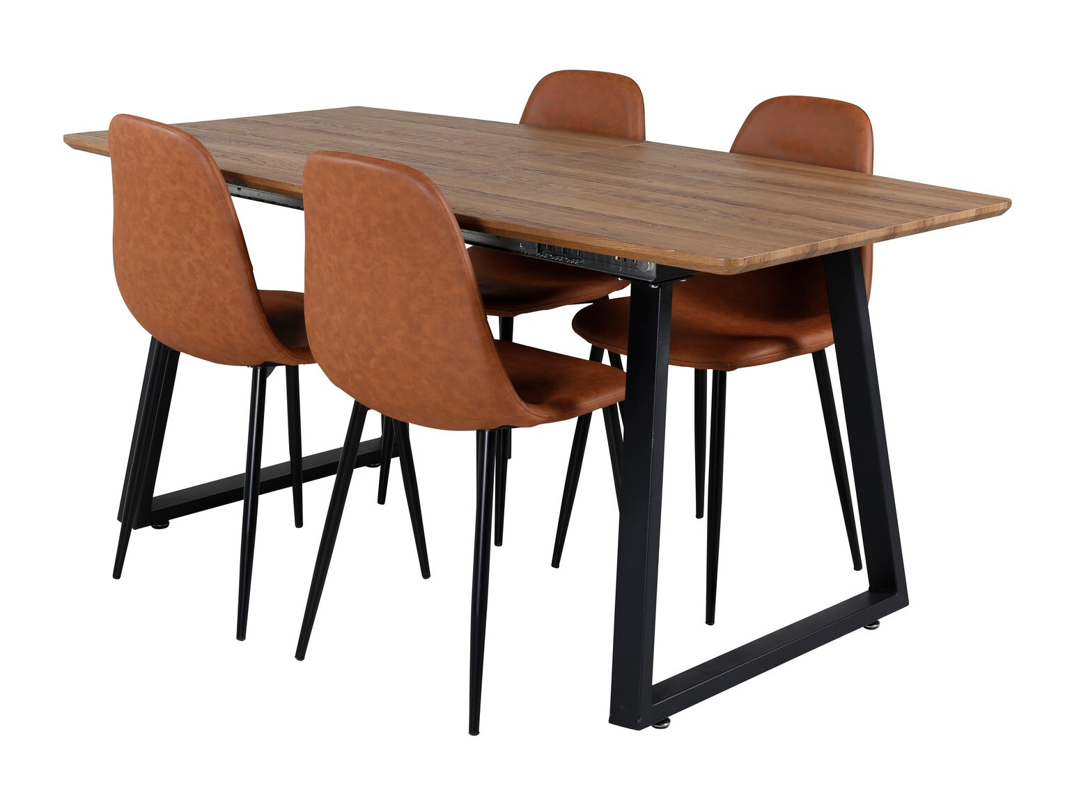 Essgruppe Dallas 330 (Braun + Schwarz)