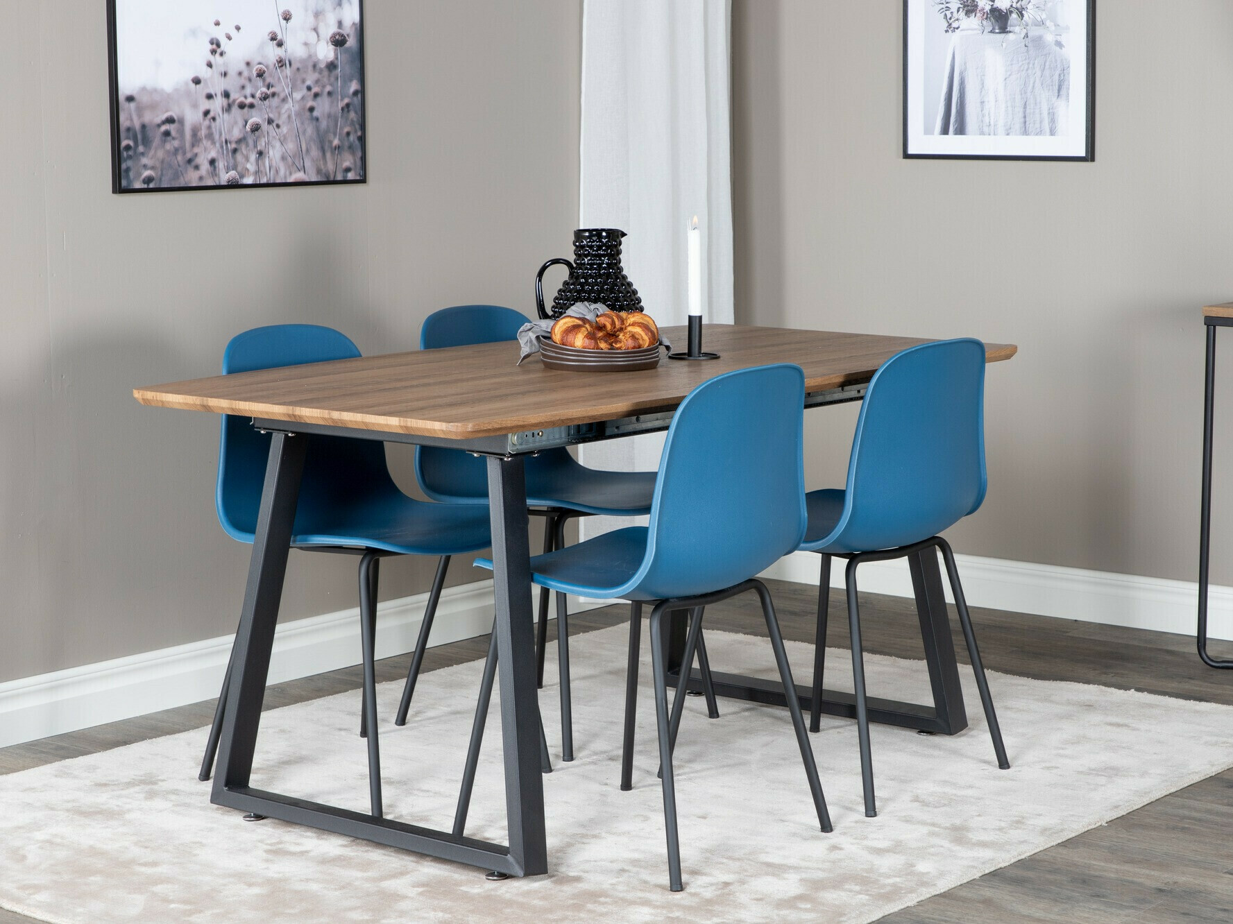 Essgruppe Dallas 333 (Blau + Schwarz)