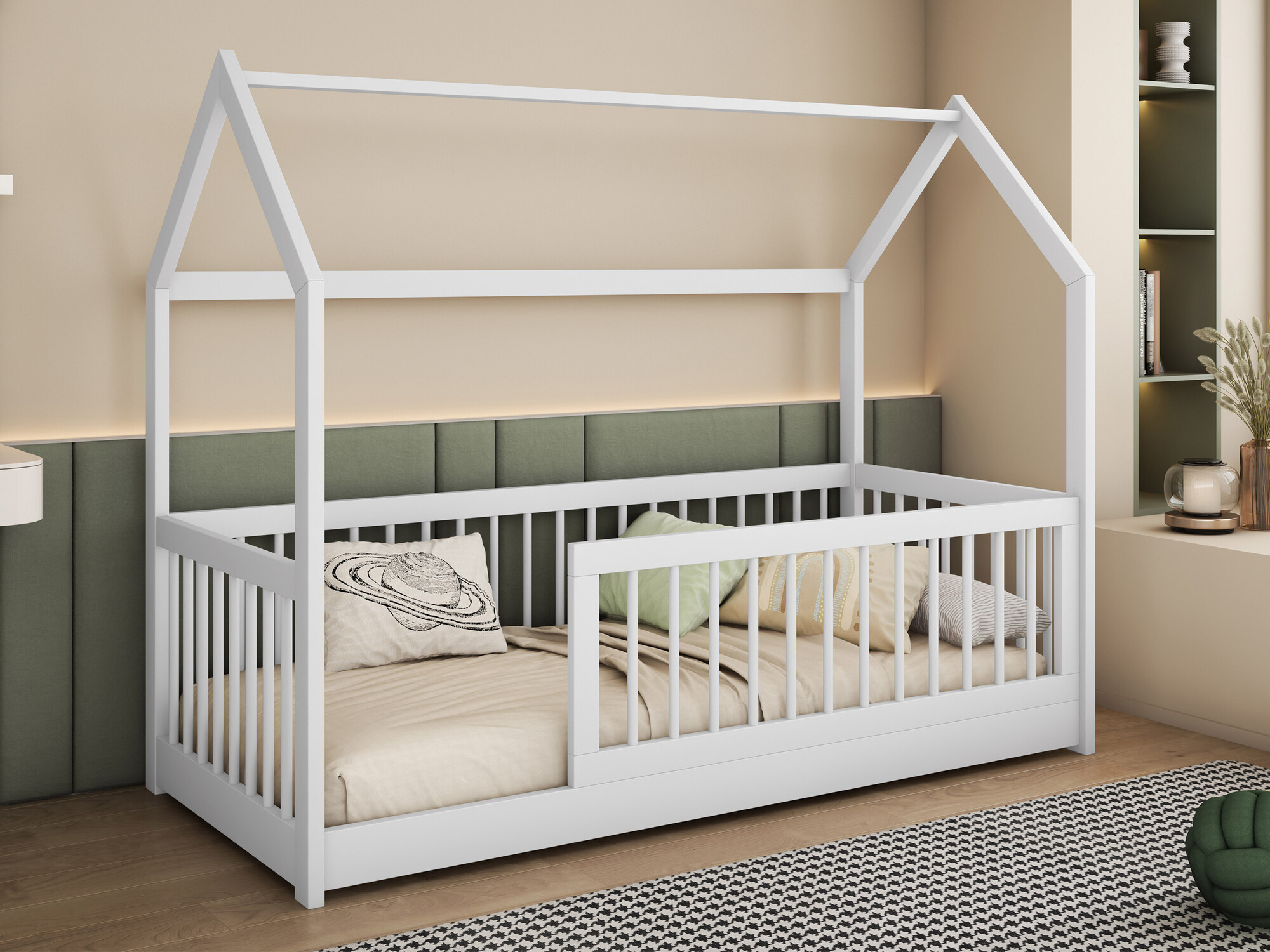 Bett Henderson 168 (Weiß)