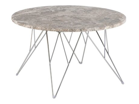 Couchtisch Norsica 820 (Grau + Silber)