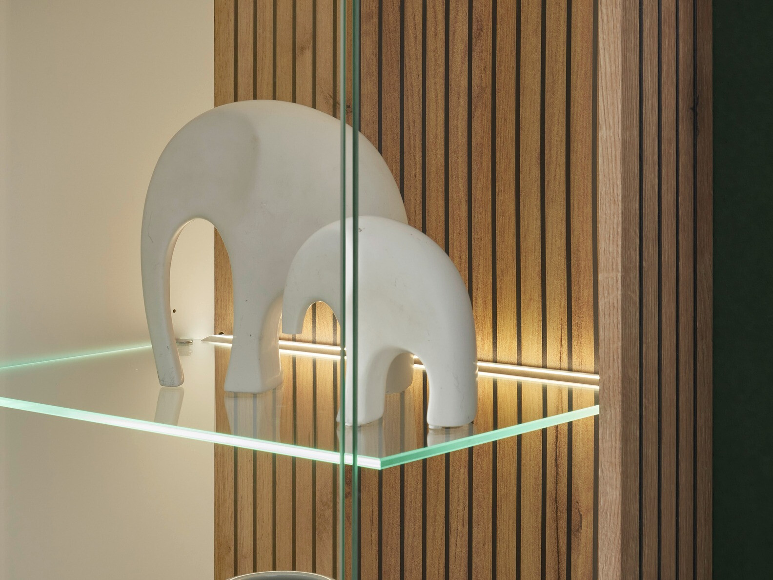 Sideboard Belmelu 102 (Weiß + Eichenholzoptik)