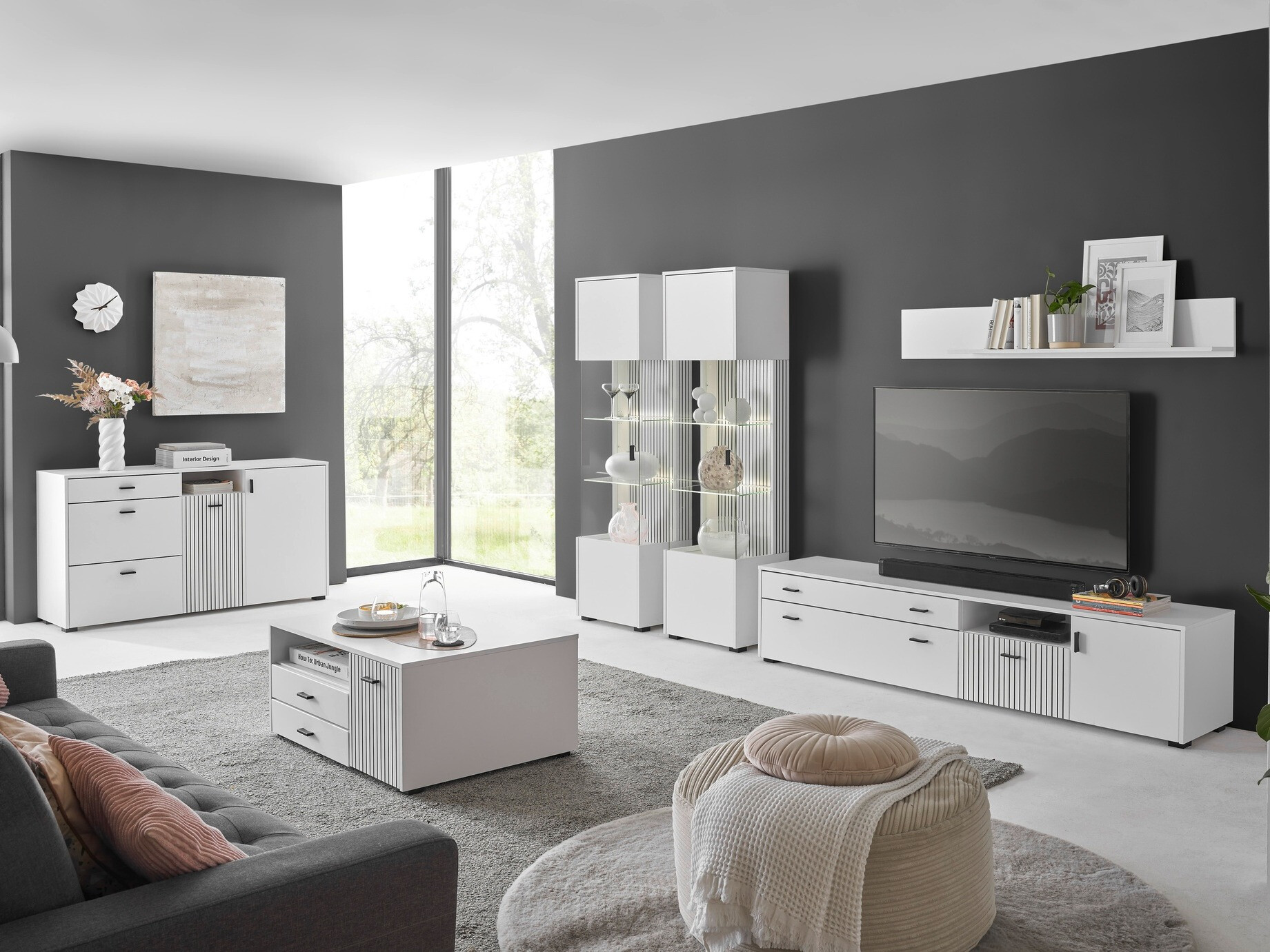 Kommoden Belmelu 107 (Weiß)